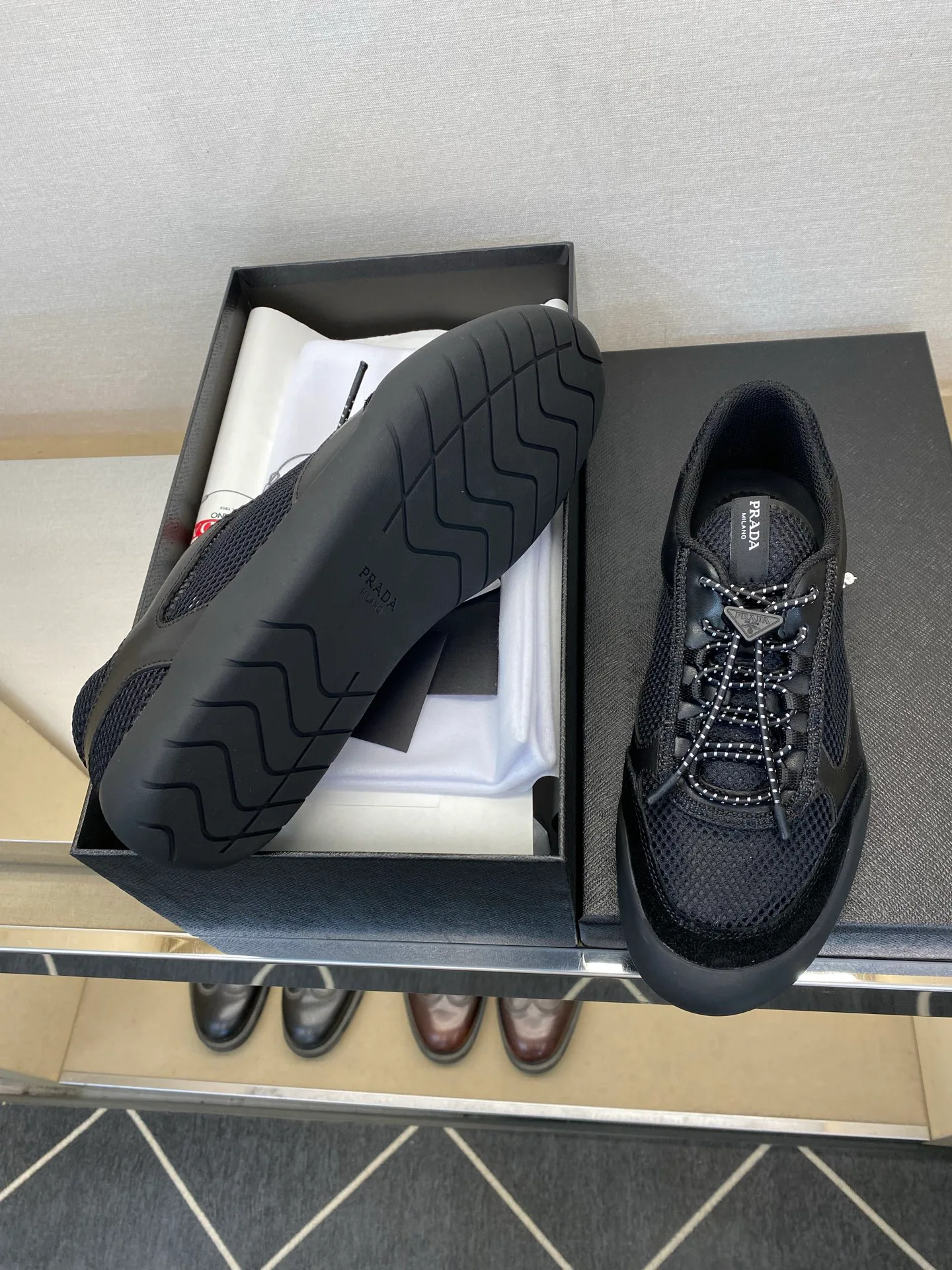 Кроссовки Мужские Prada 11607114