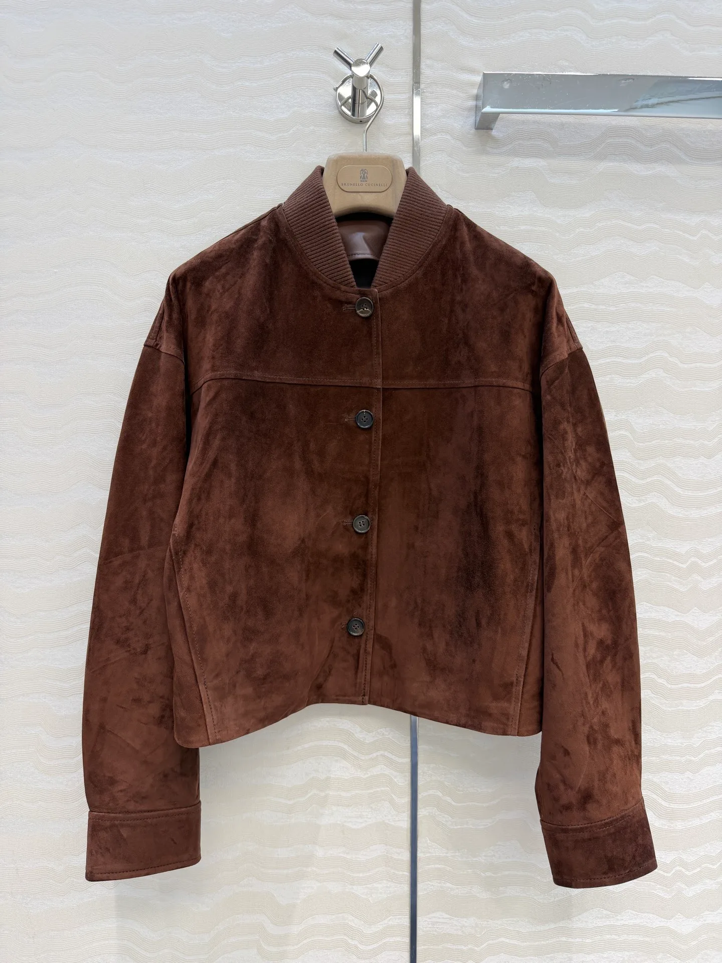 Кожаные Куртки И Дублёнки Женские Brunello Cucinelli 18200796
