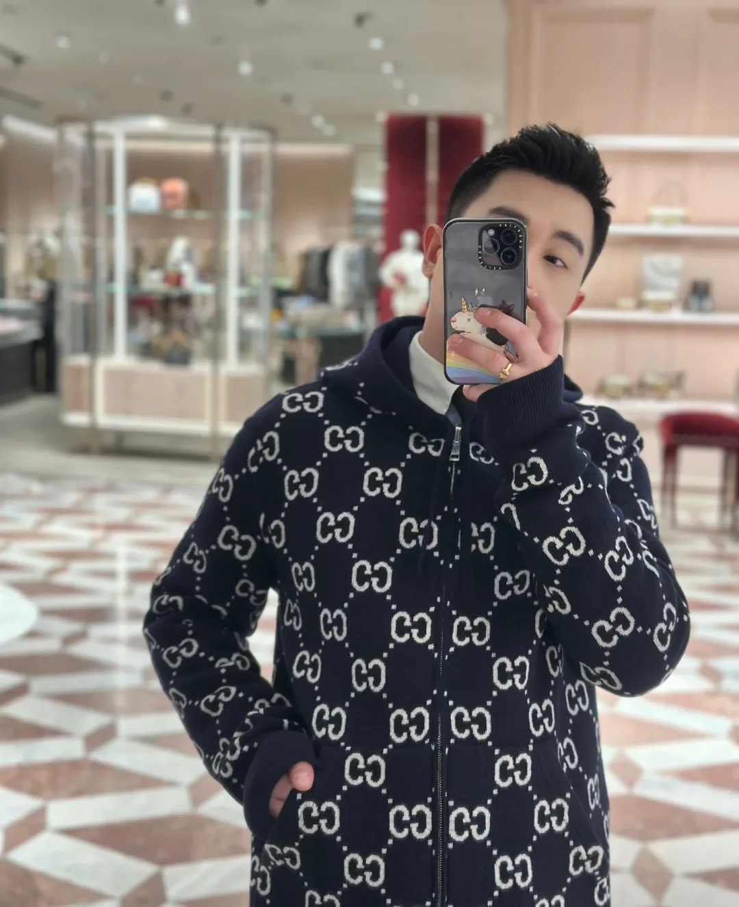 Куртки И Пуховики Мужские Gucci 9670056