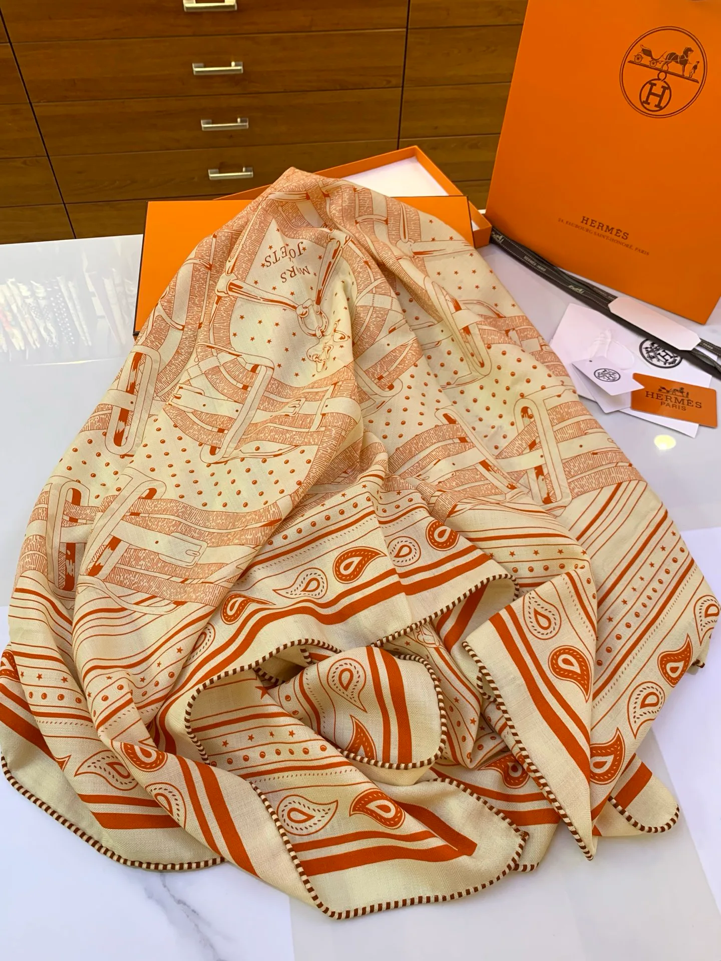 Шарфы Hermes 17027138