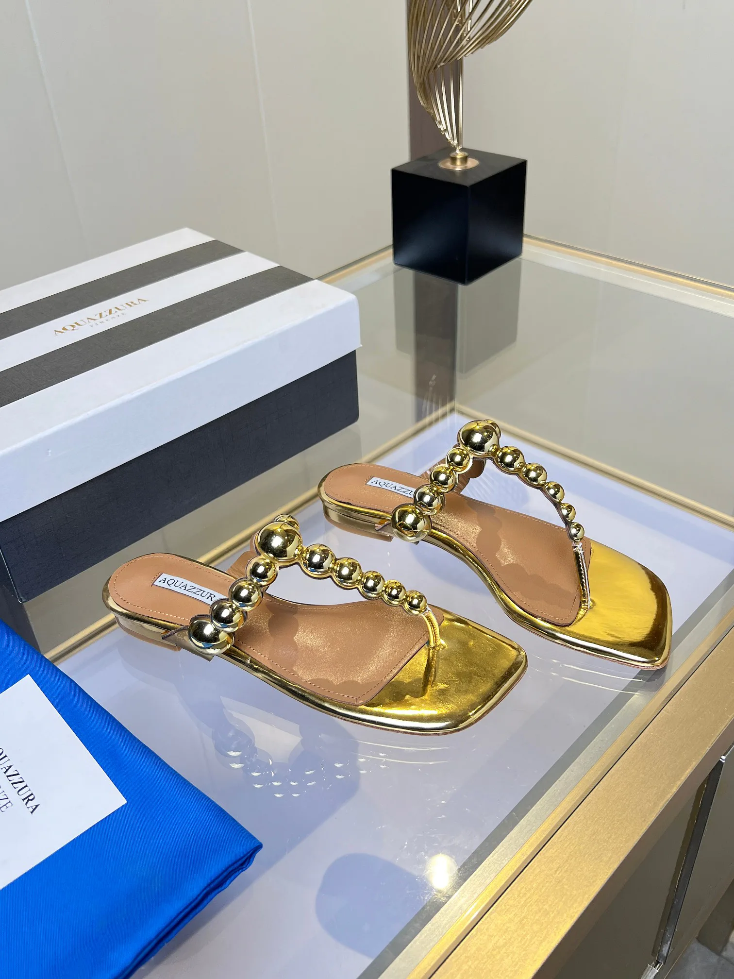 Шлепанцы Женские Aquazzura 14184