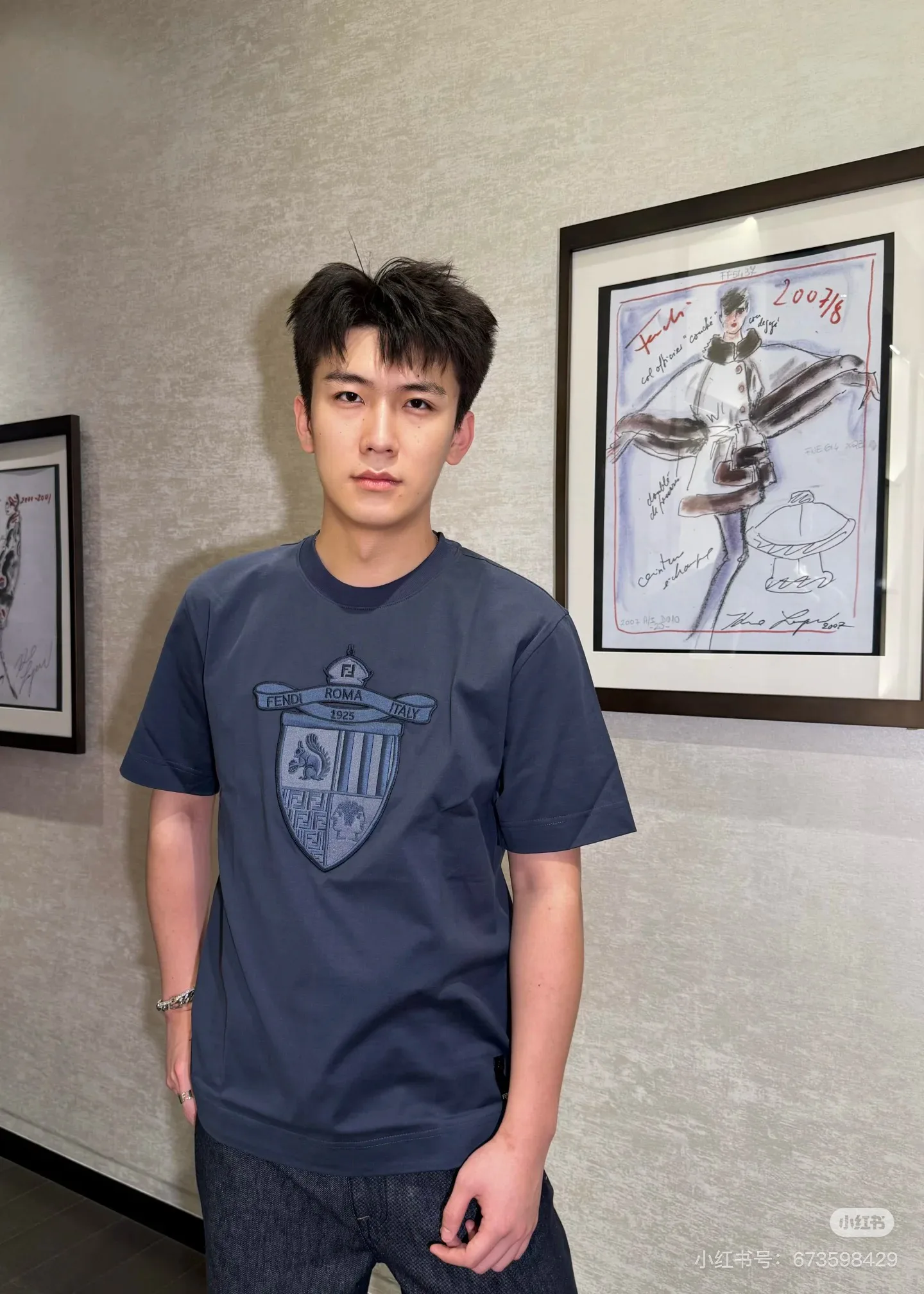 Футболки Мужские Fendi 134407