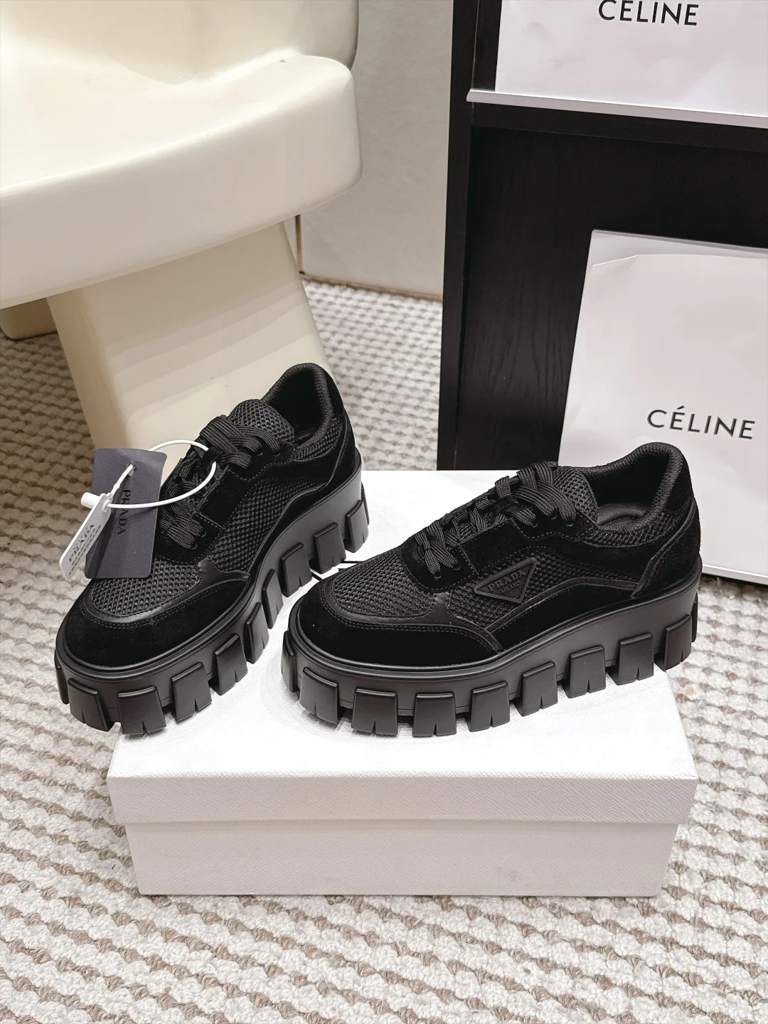 Кроссовки Женские Prada 19253493