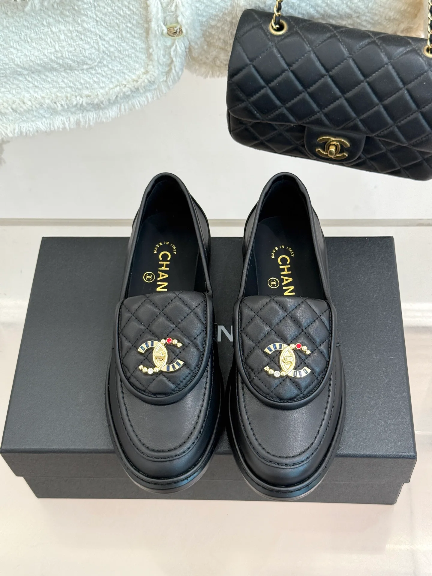 Лоферы И Мокасины Женские Chanel 17336057