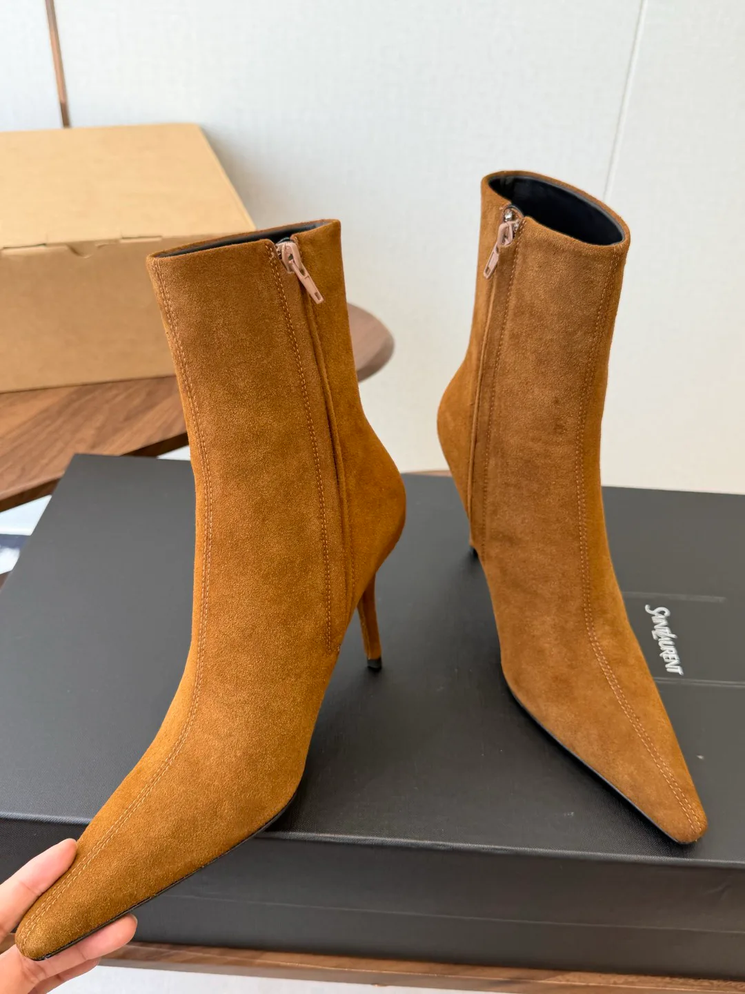 Ботильоны Женские Saint Laurent 18796306