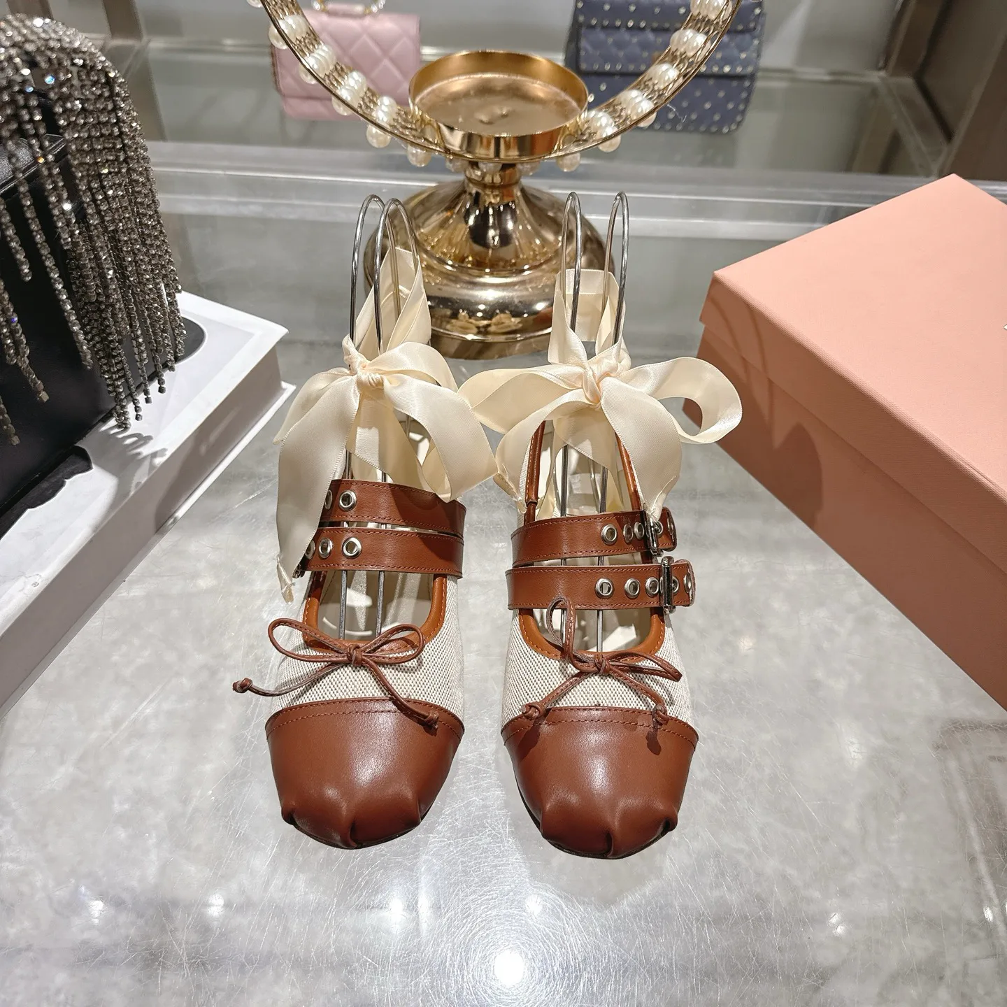 Балетки Женские Miu Miu 11019614