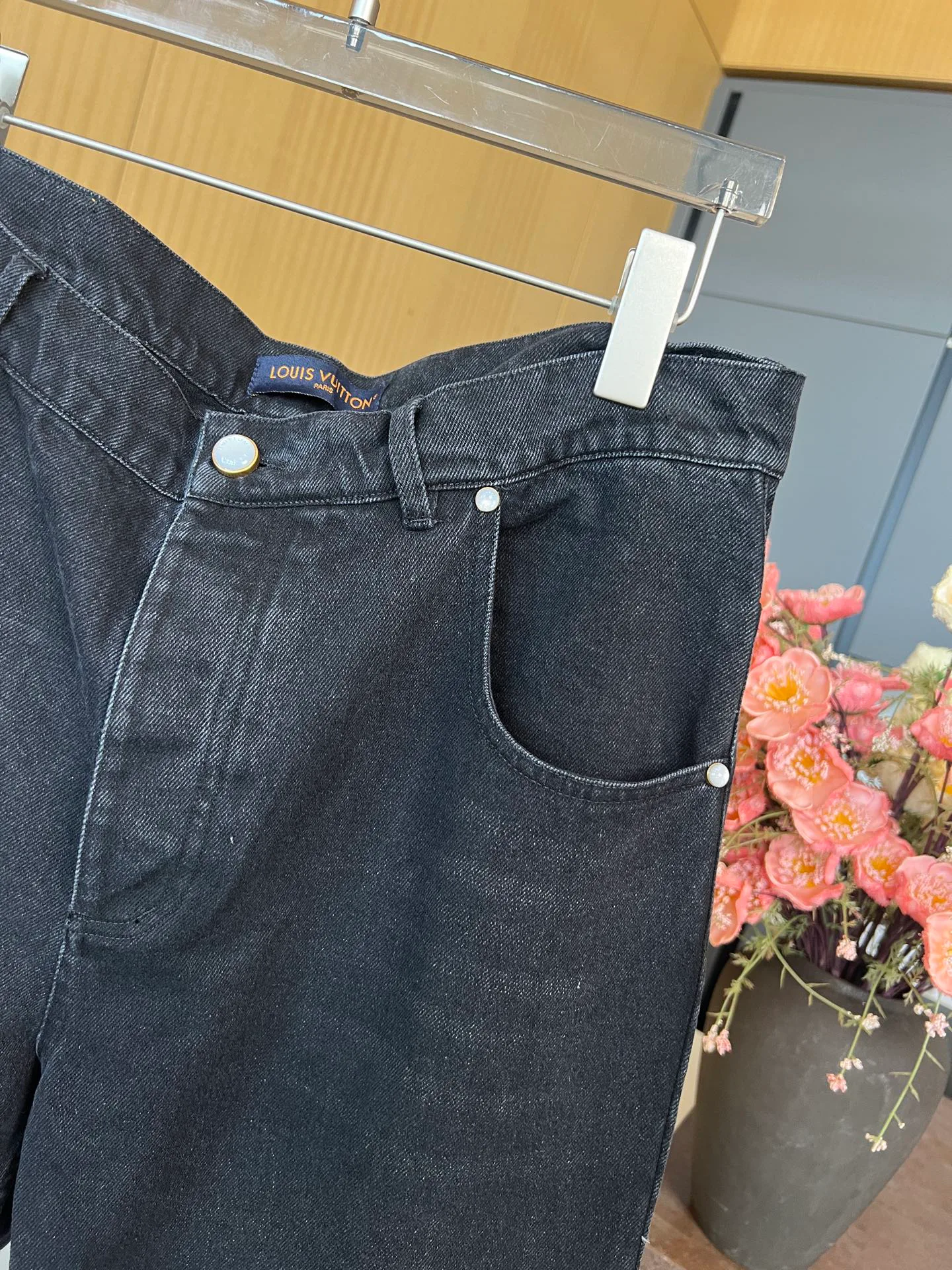 Джинсы Мужские Louis Vuitton 1801689