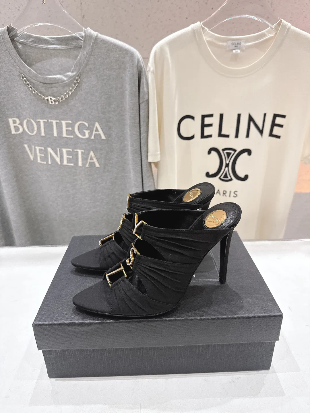 Босоножки Женские Saint Laurent 9916987
