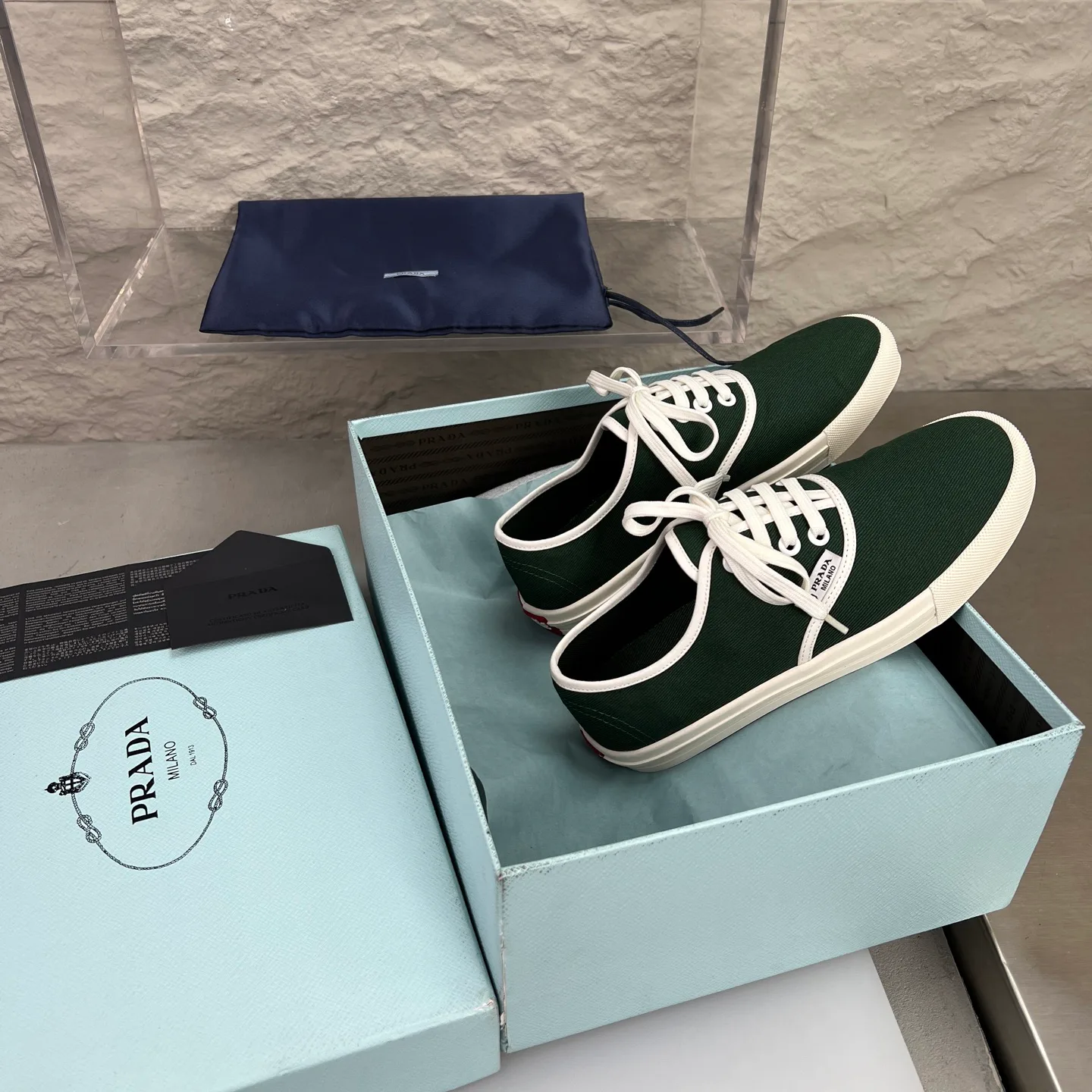 Кеды Женские Prada 11638046