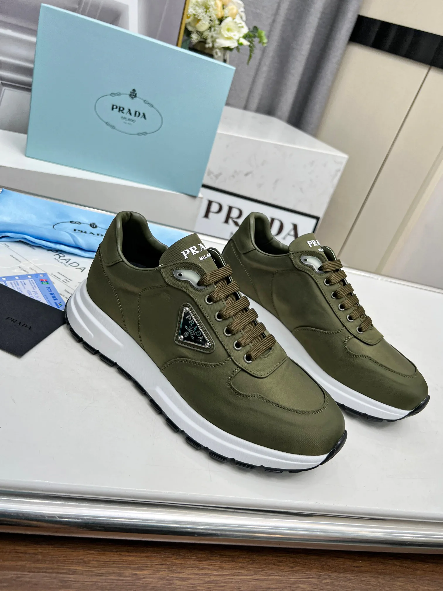 Кроссовки Женские Prada 248983