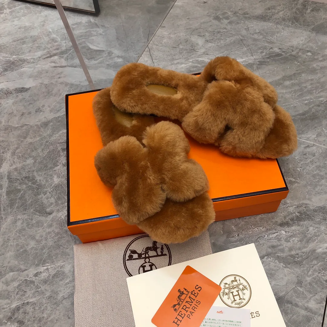 Тапочки Женские Hermes 65383