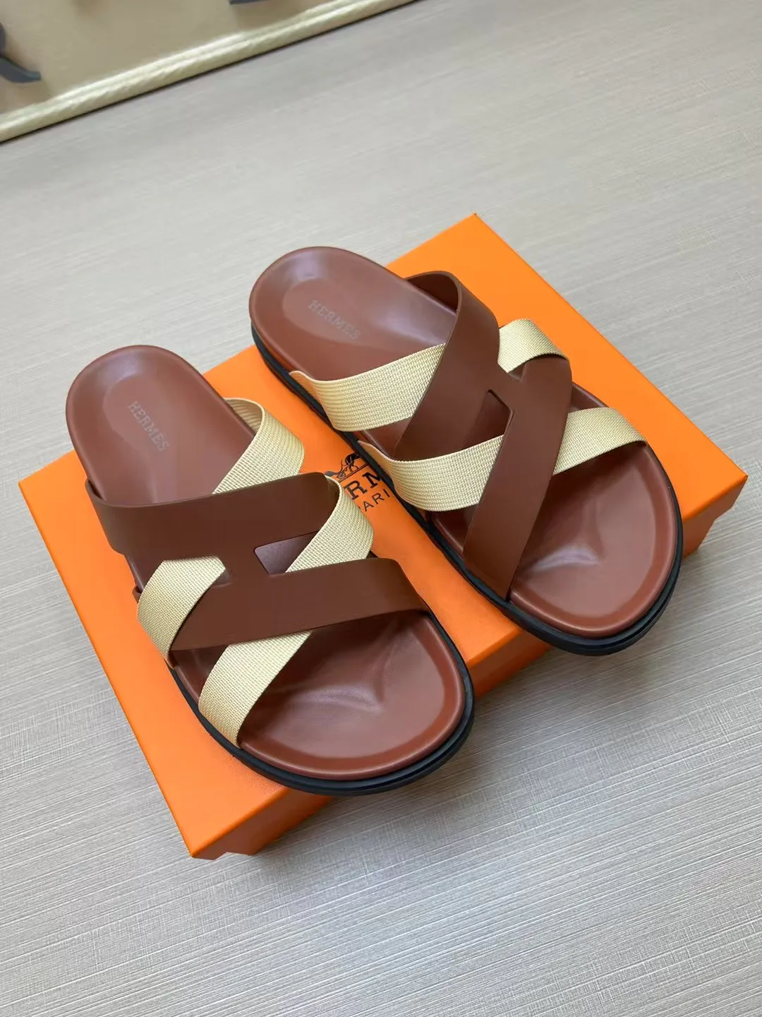 Шлепанцы Мужские Hermes 33464