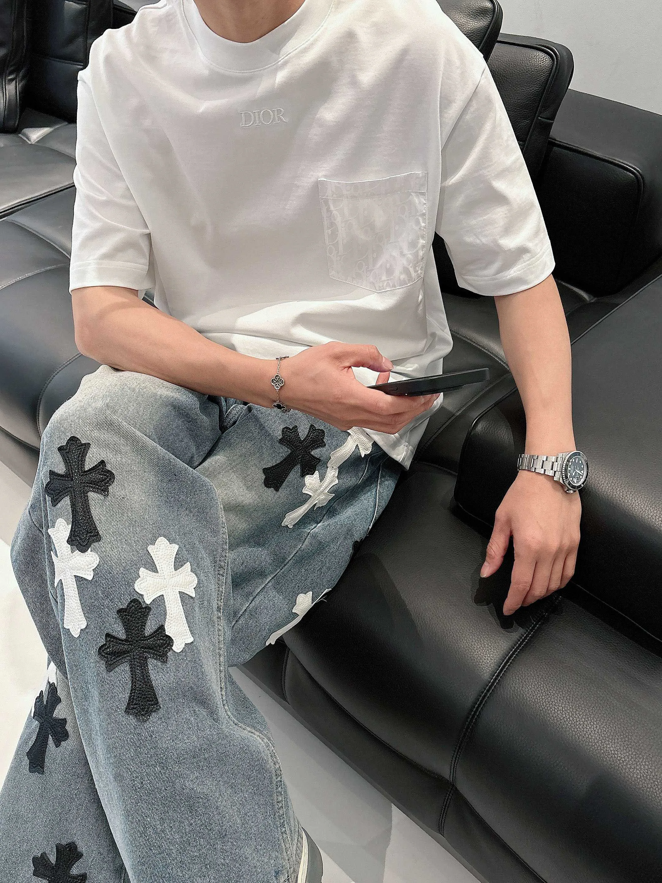 Футболки Мужские Christian Dior 24112