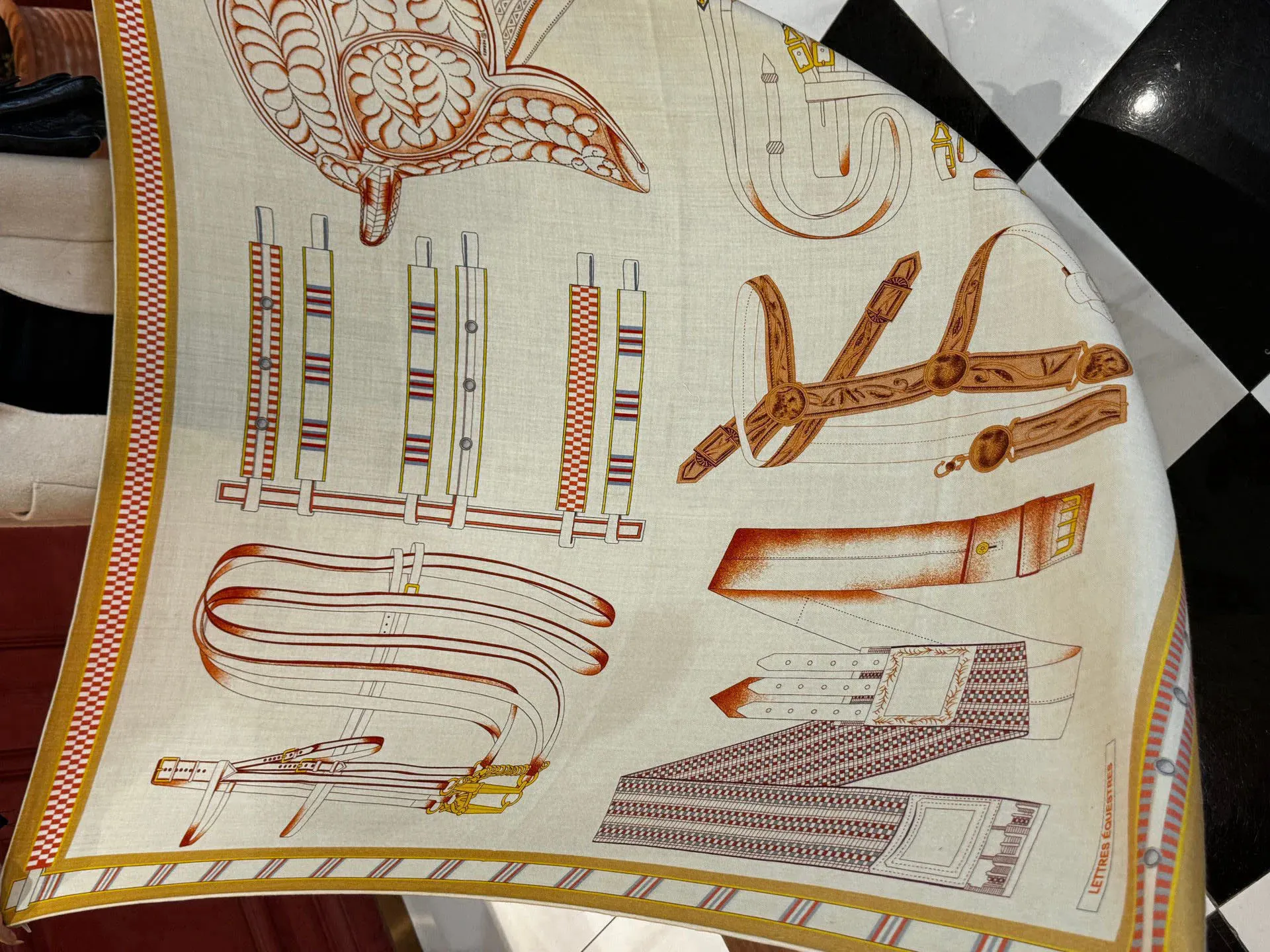 Шарфы Hermes 34166