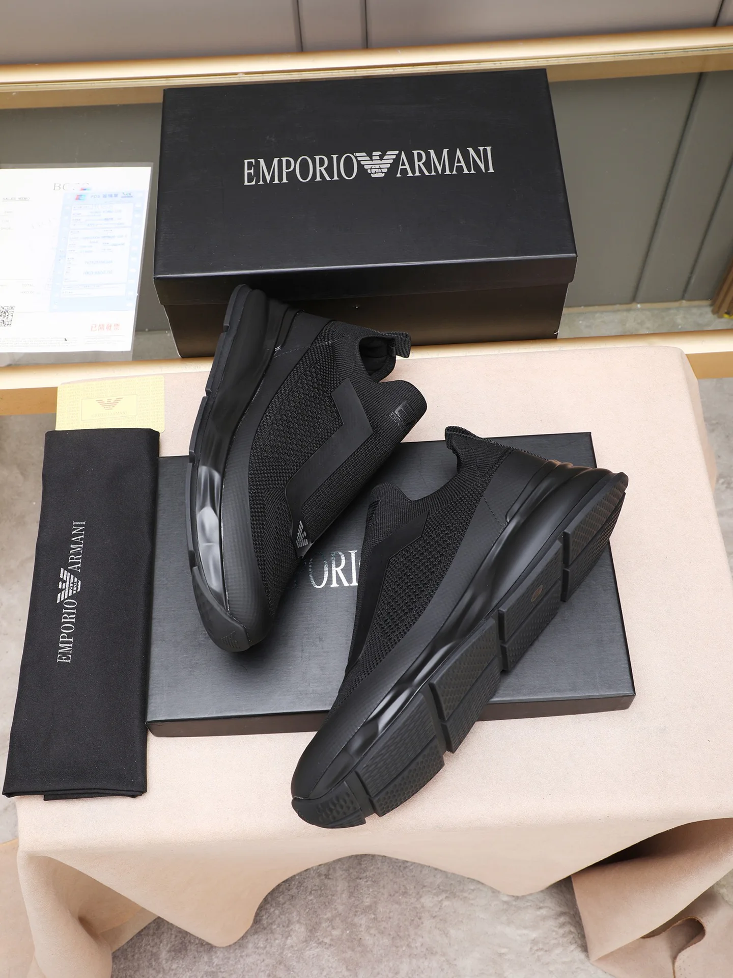 Кроссовки Мужские Armani 791080