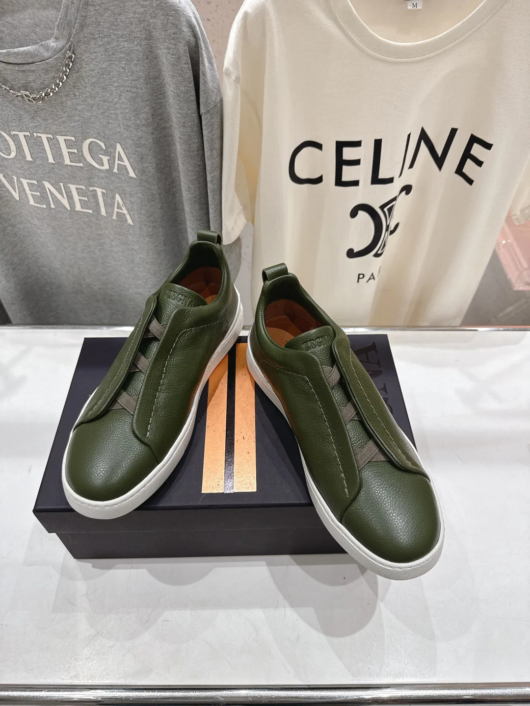 Кеды Мужские Zegna 1293781