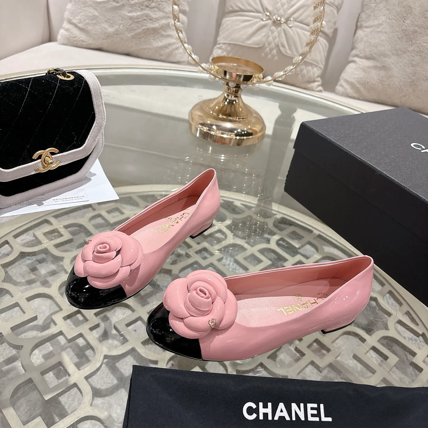 Балетки Женские Chanel 1036110