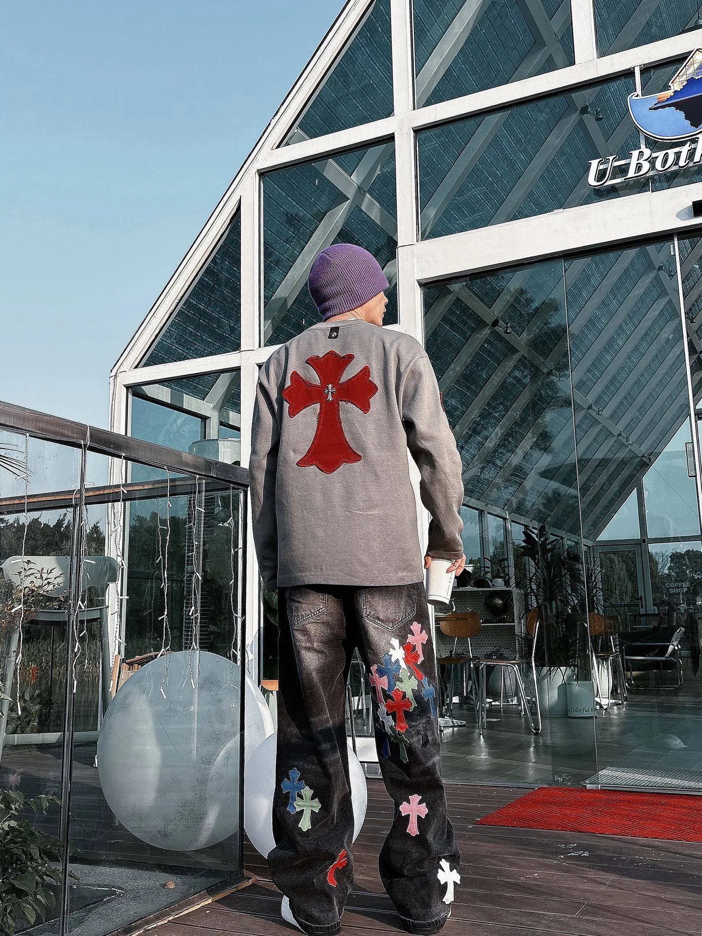 Свитшоты И Худи Мужские Chrome Hearts 787700