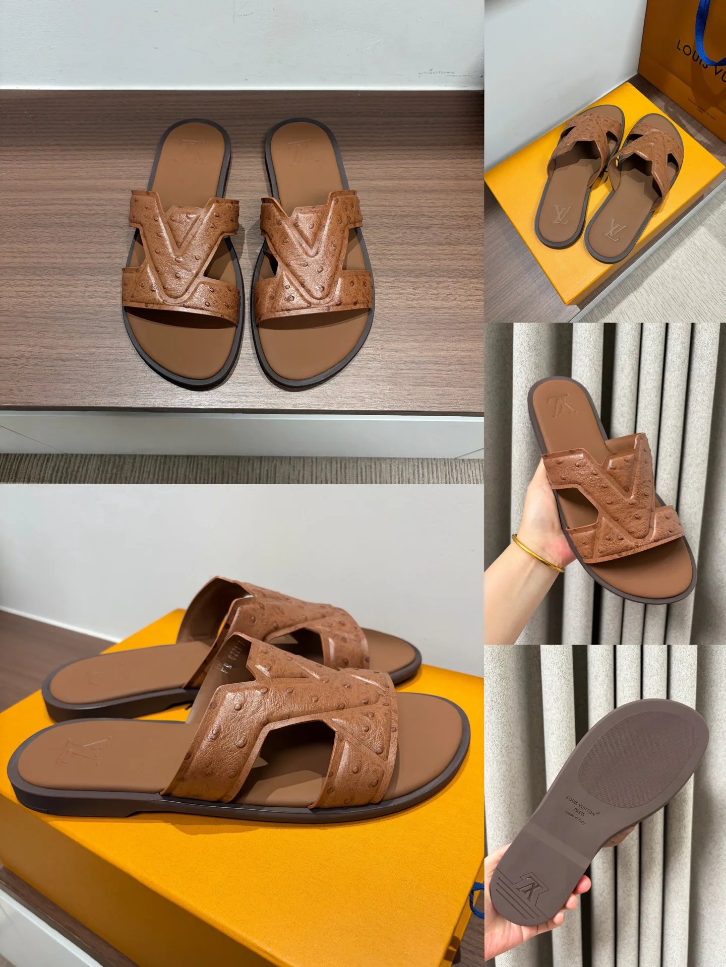 Шлепанцы Мужские Louis Vuitton 12826630