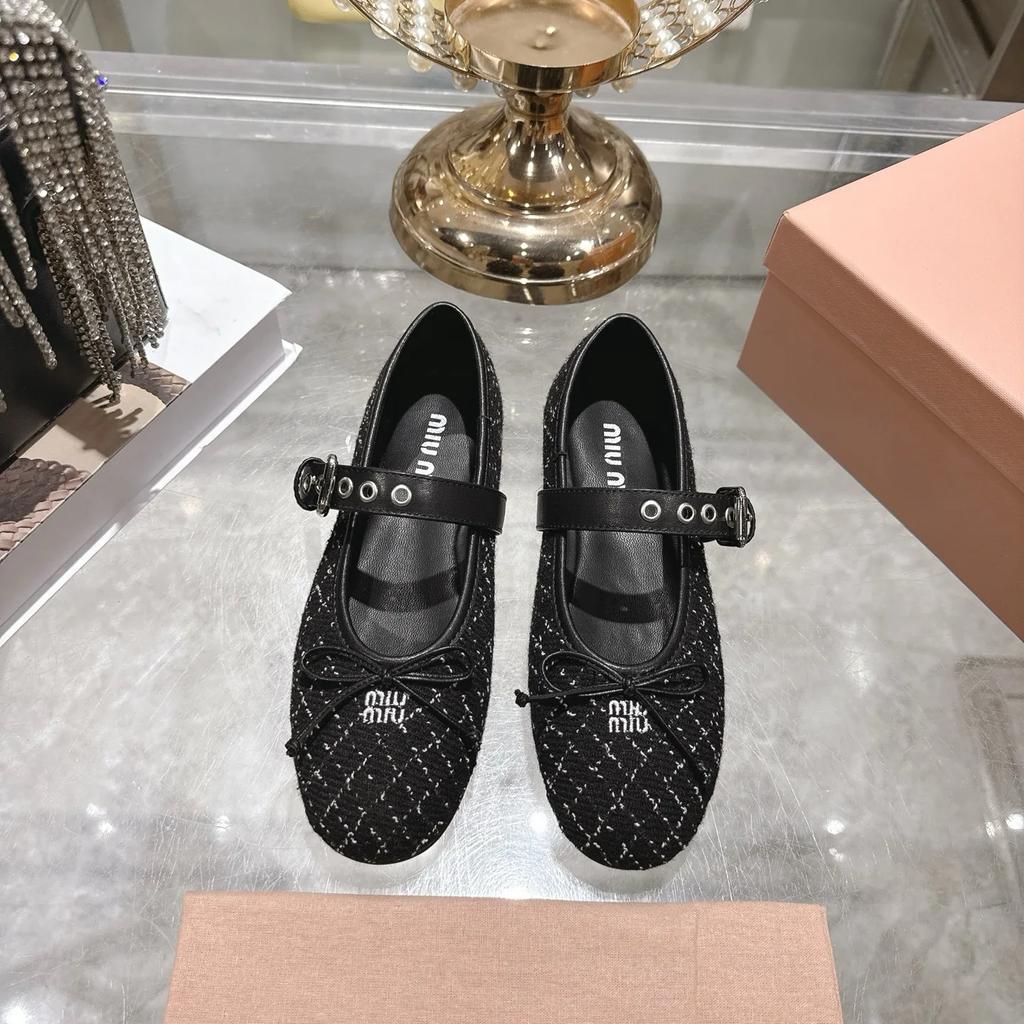 Балетки Женские Miu Miu 1348206