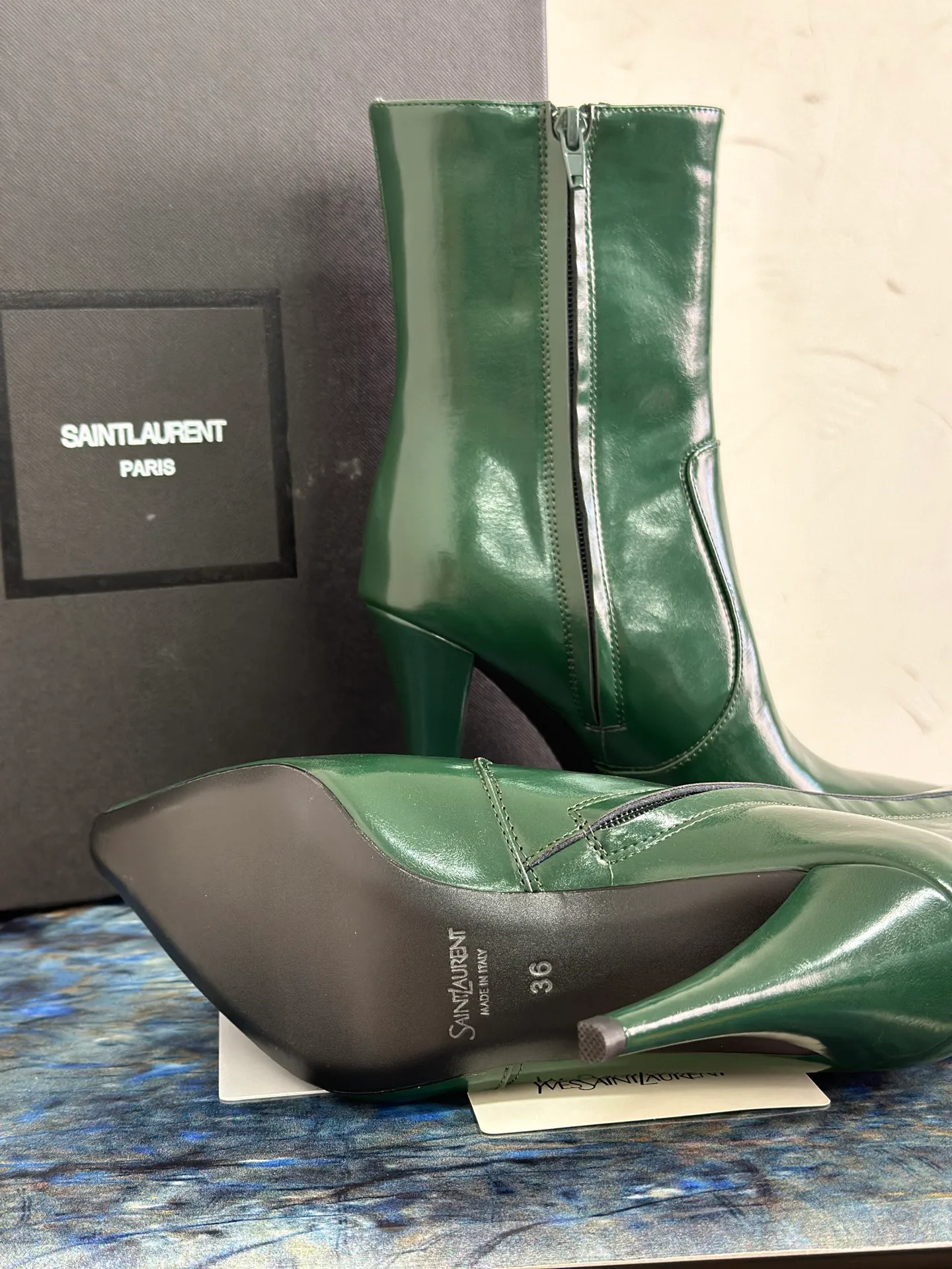 Ботильоны Женские Saint Laurent 17918131