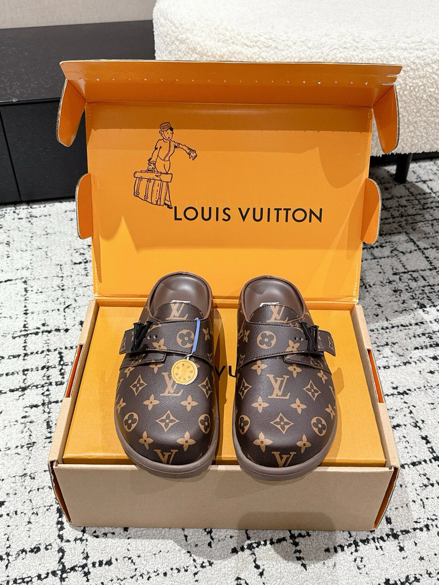Мюли И Сабо Мужские Louis Vuitton 59523