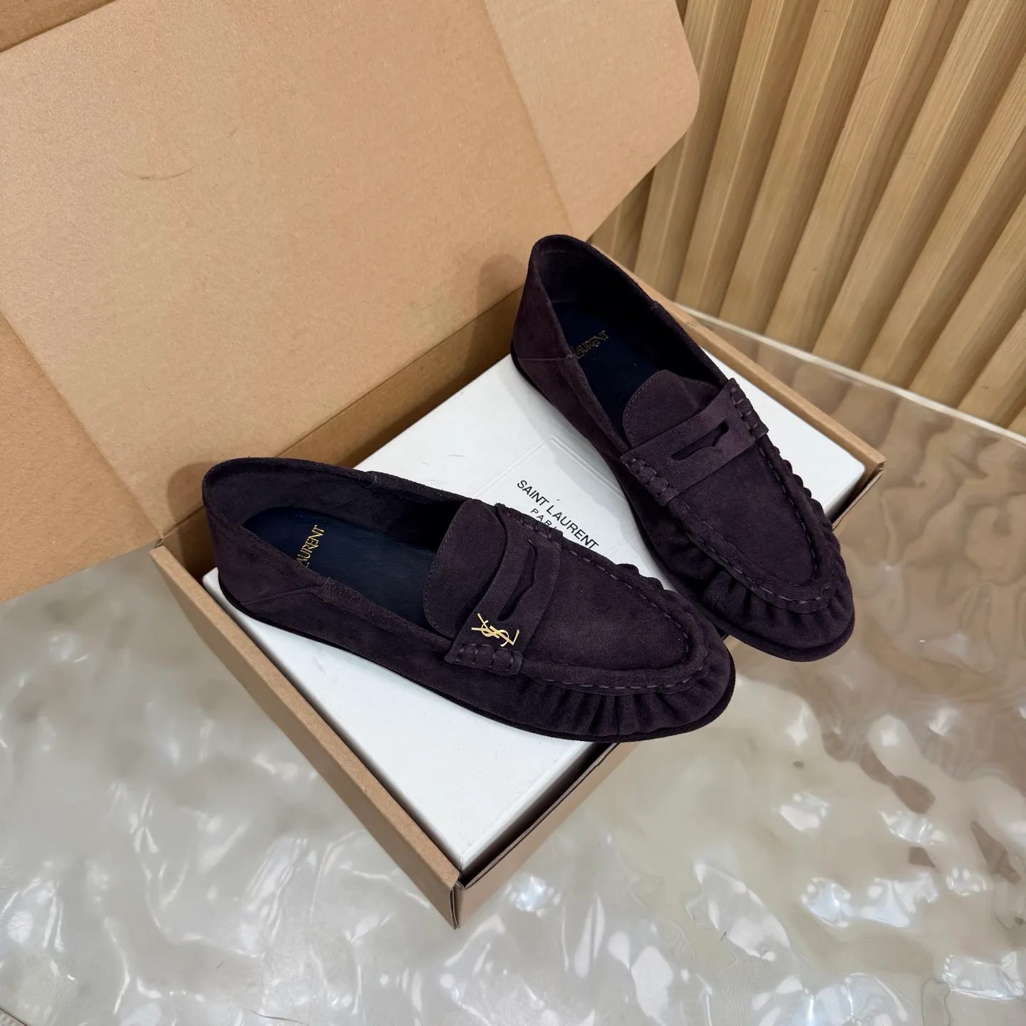 Лоферы И Мокасины Женские Saint Laurent 17926441