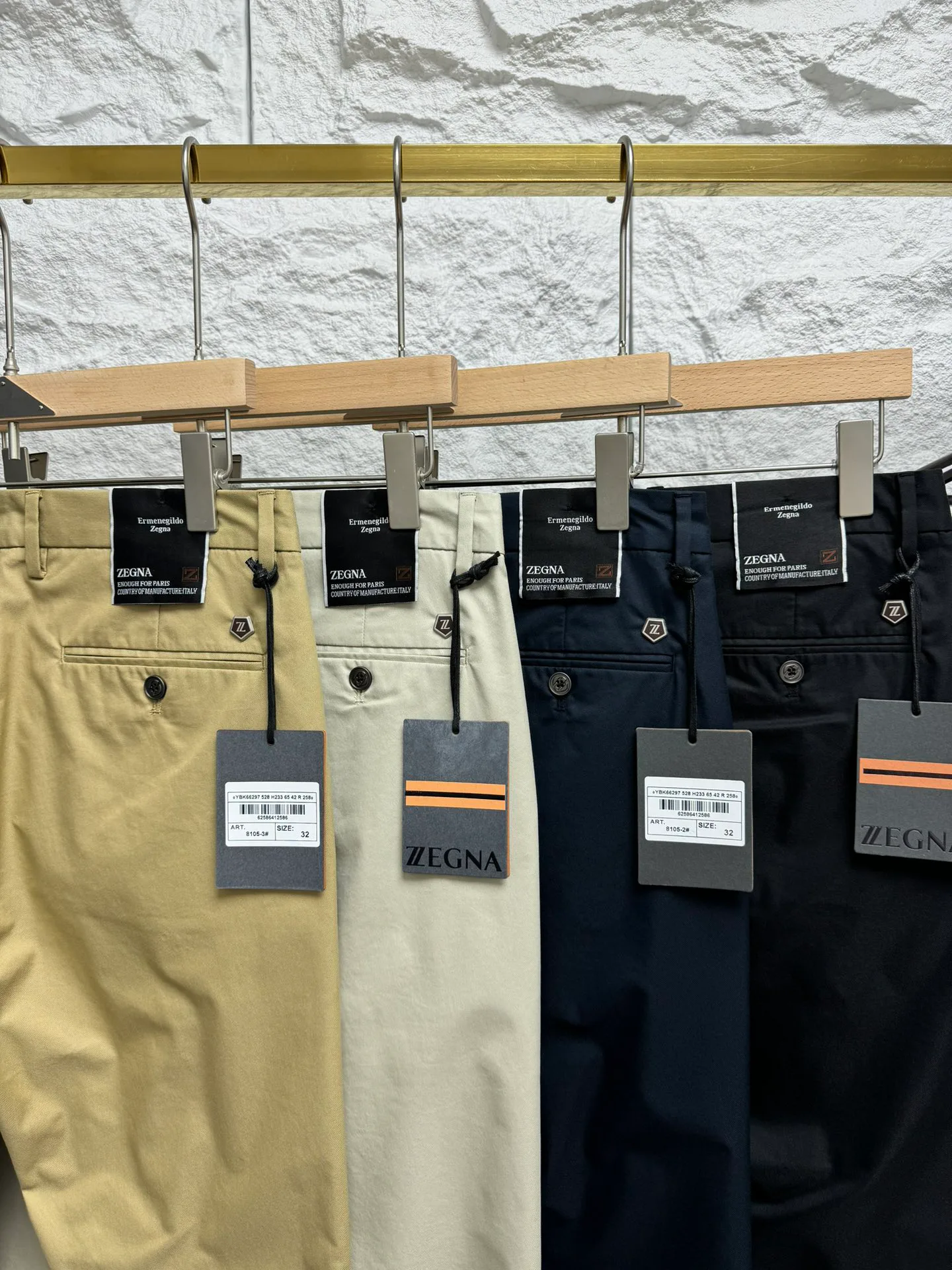 Брюки Мужские Zegna 17235431