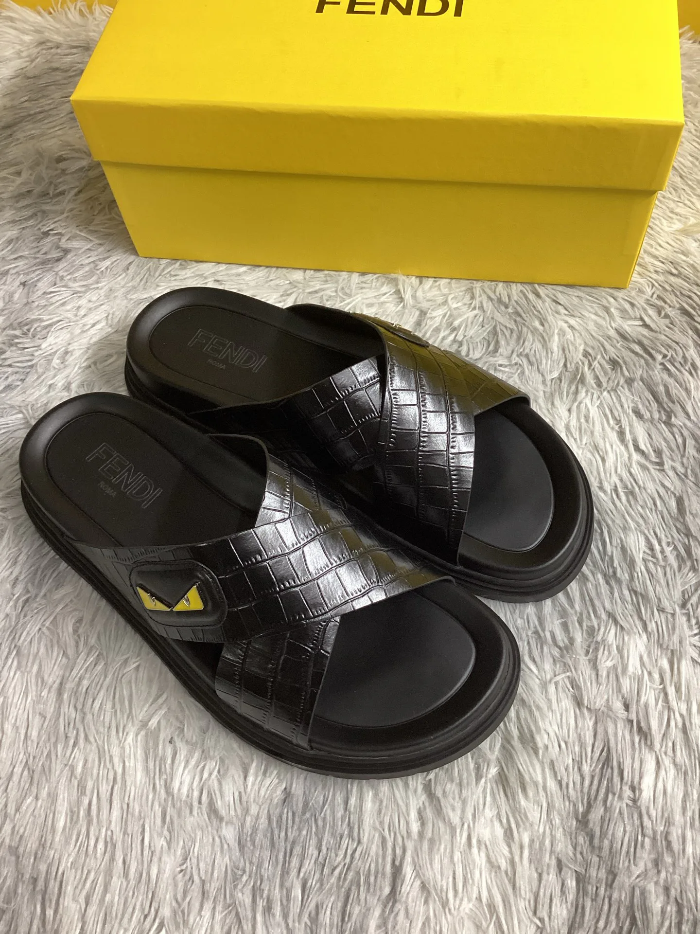 Шлепанцы Мужские Fendi 13353282