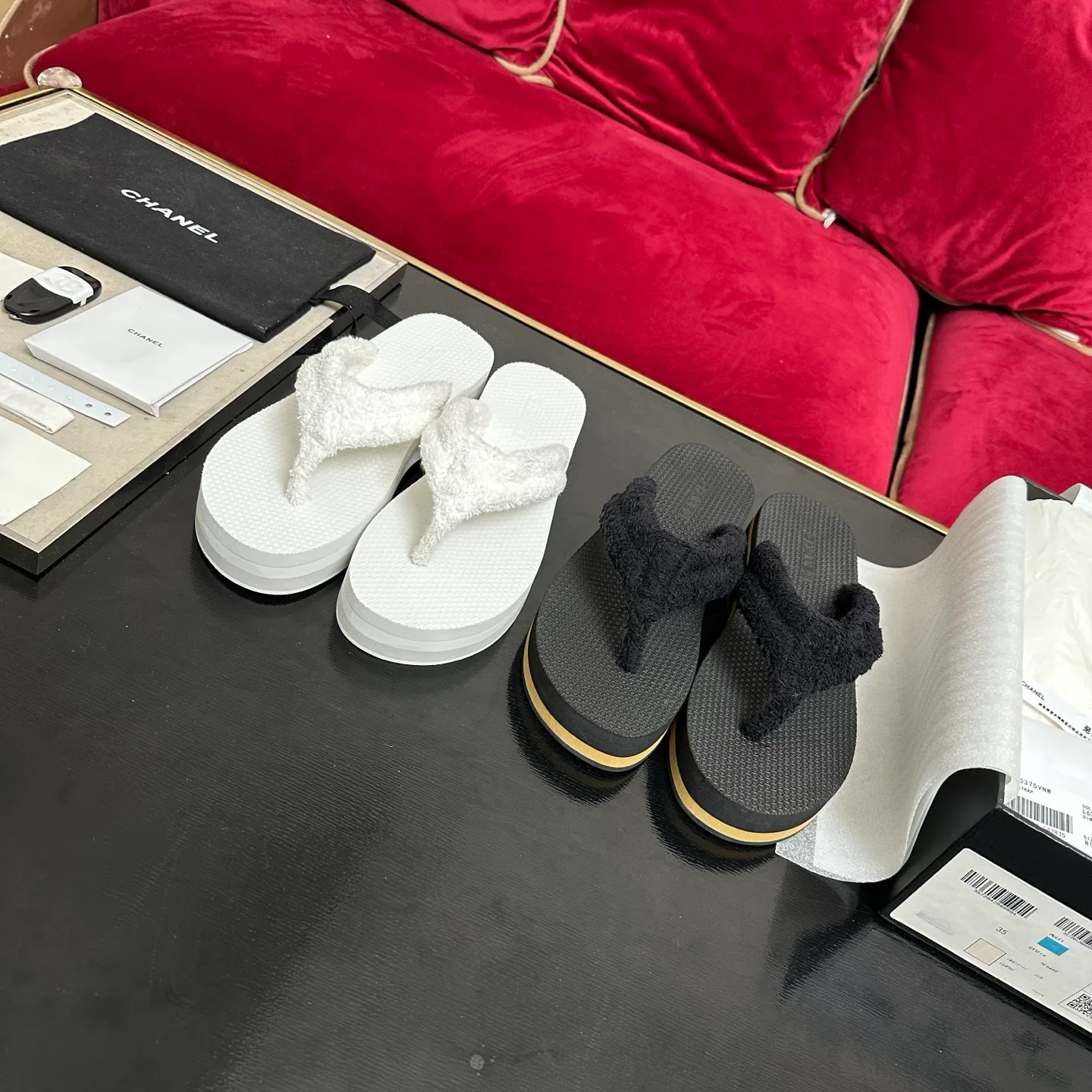 Шлепанцы Женские Chanel 25405