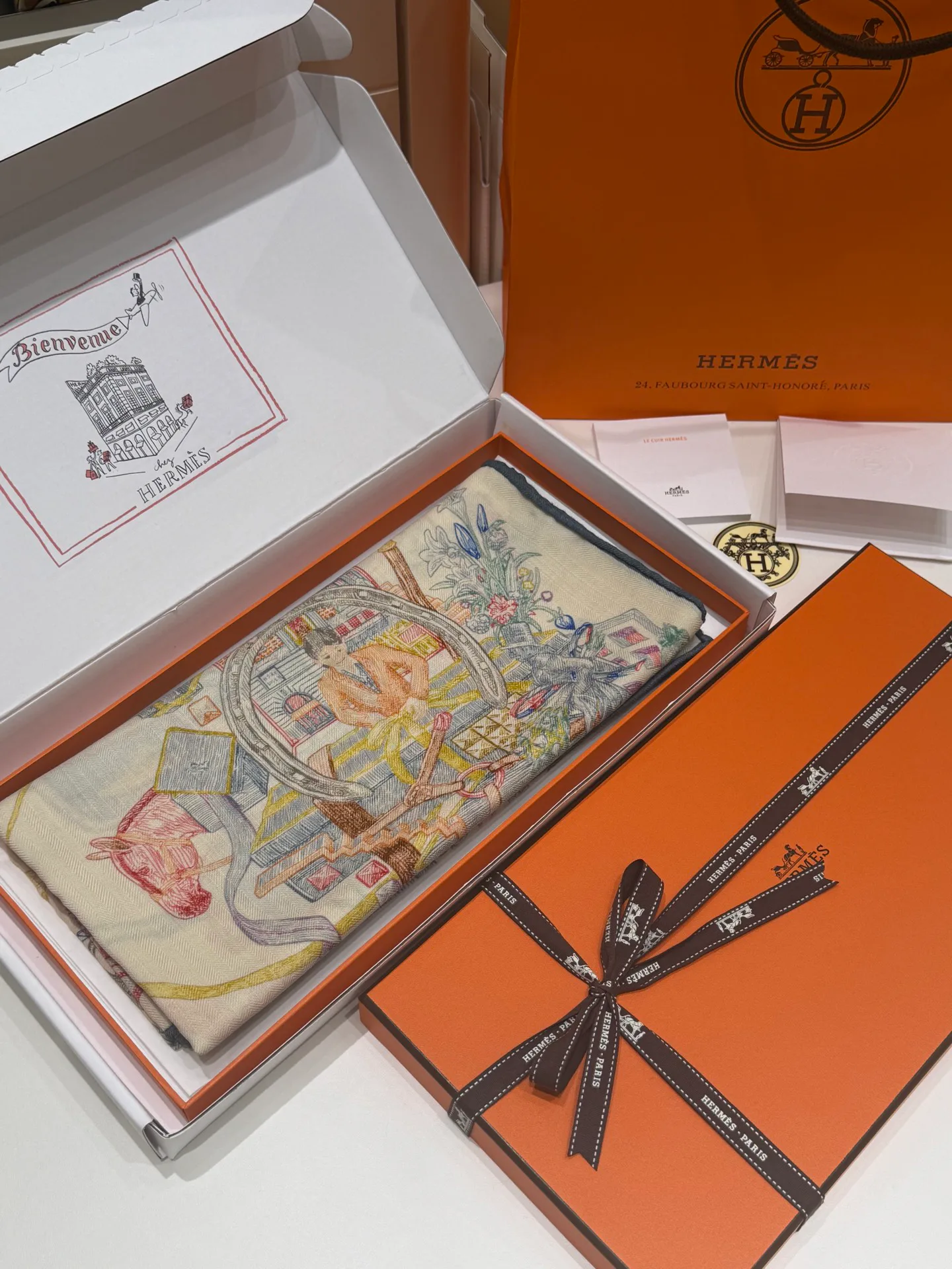 Шарфы Hermes 12326692