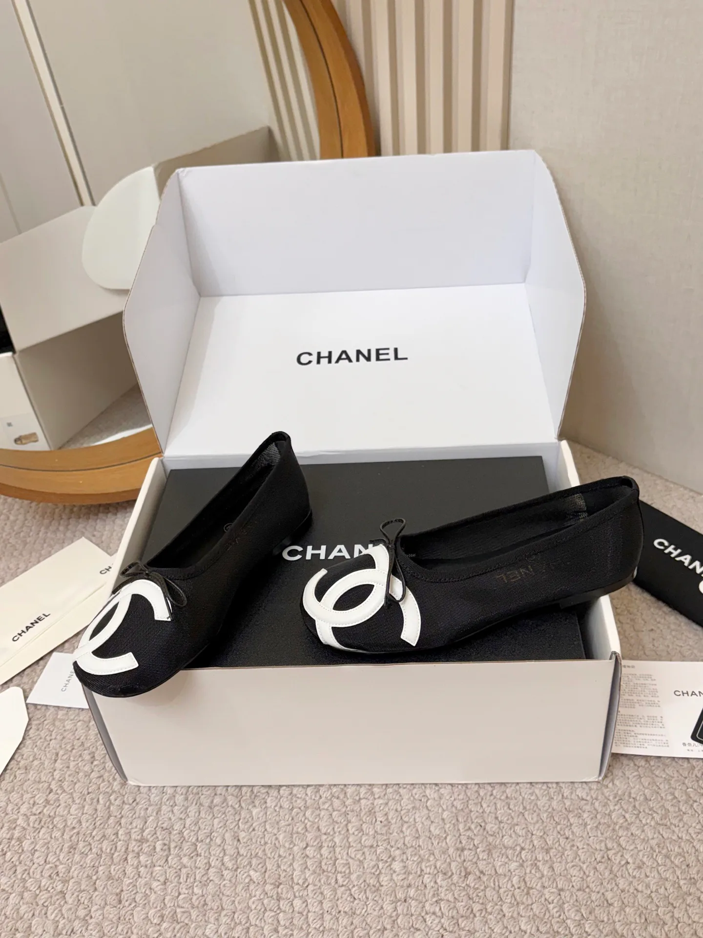 Балетки Женские Chanel 19080178