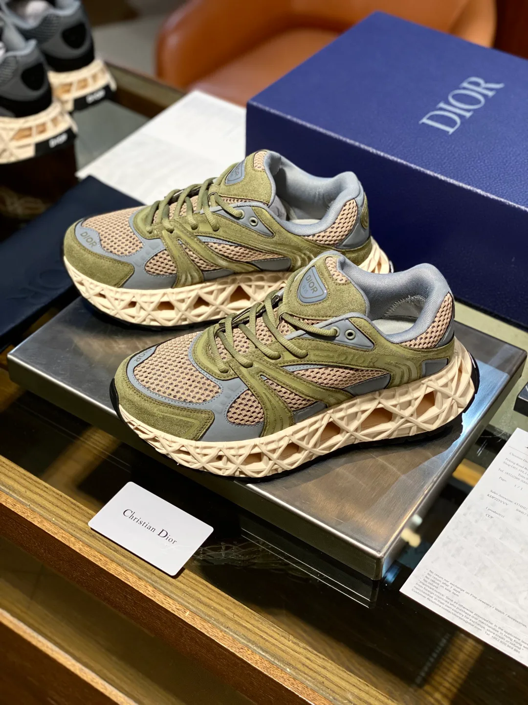 Кроссовки Женские Christian Dior 407593