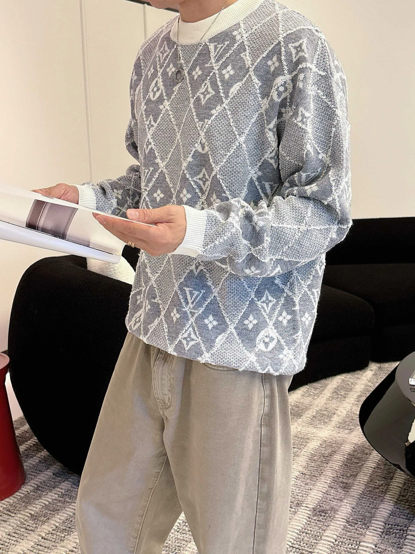 Джемперы И Свитеры Мужские Louis Vuitton 4861982