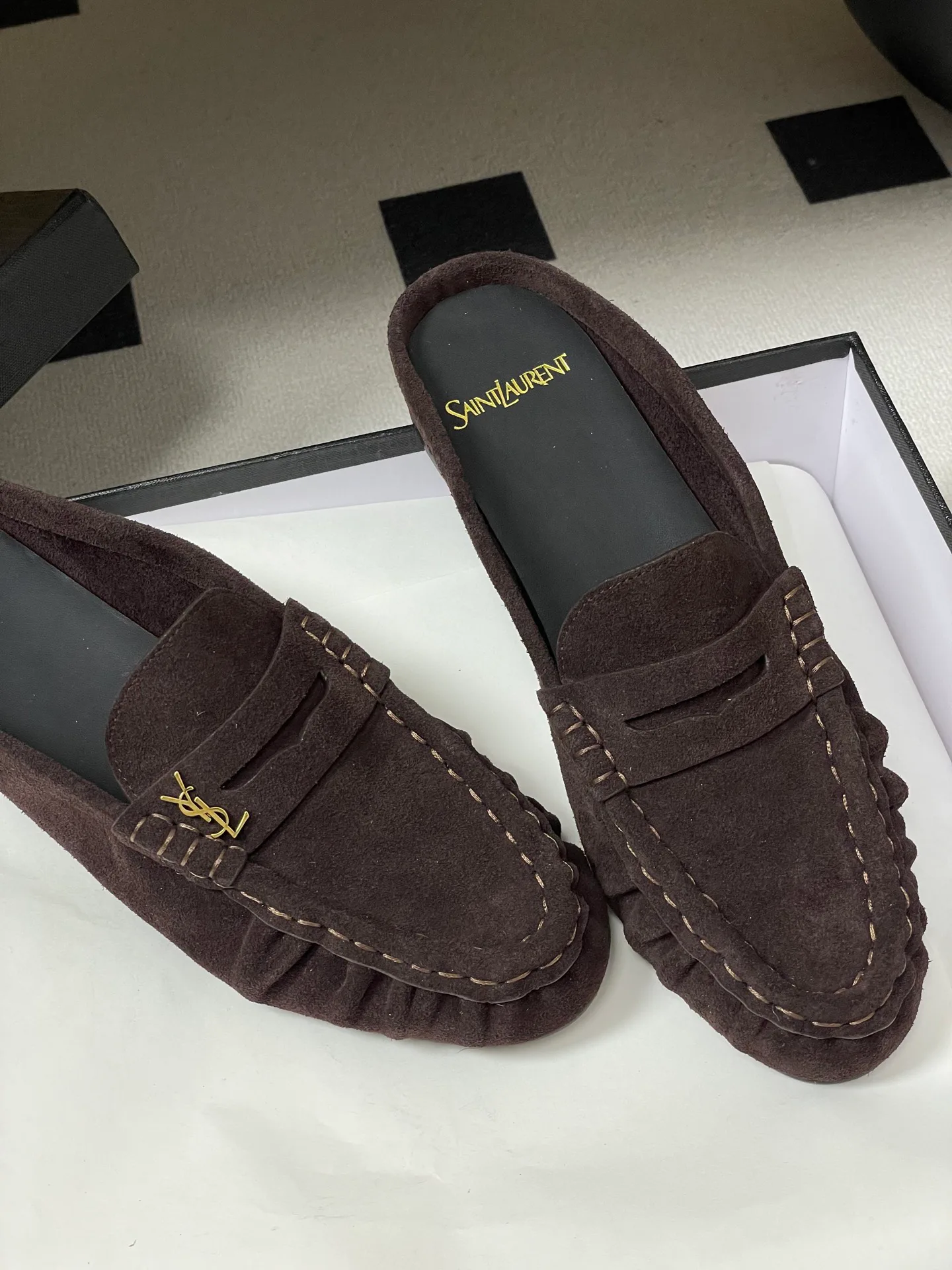 Мюли И Сабо Женские Saint Laurent 725682
