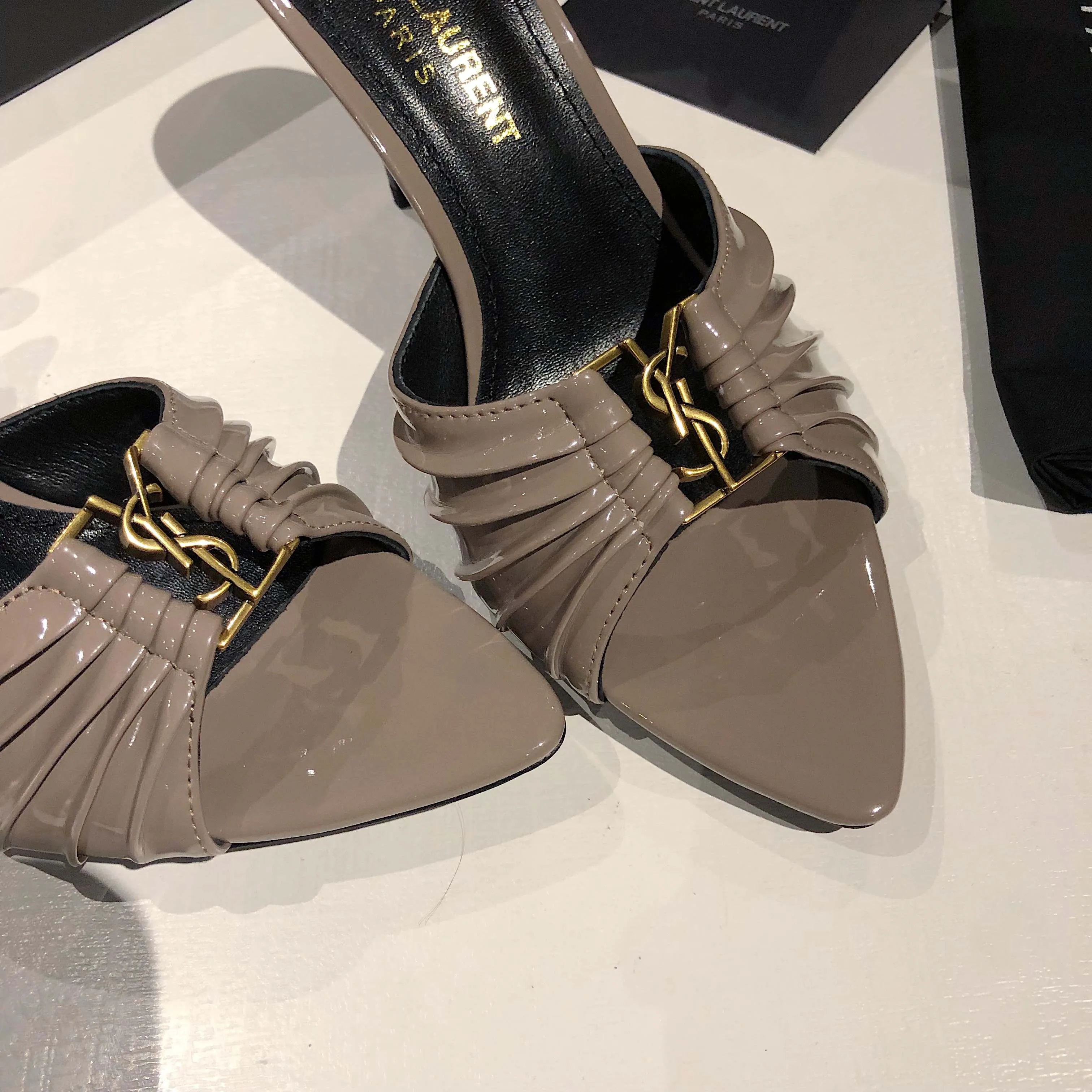 Босоножки Женские Saint Laurent 11220482