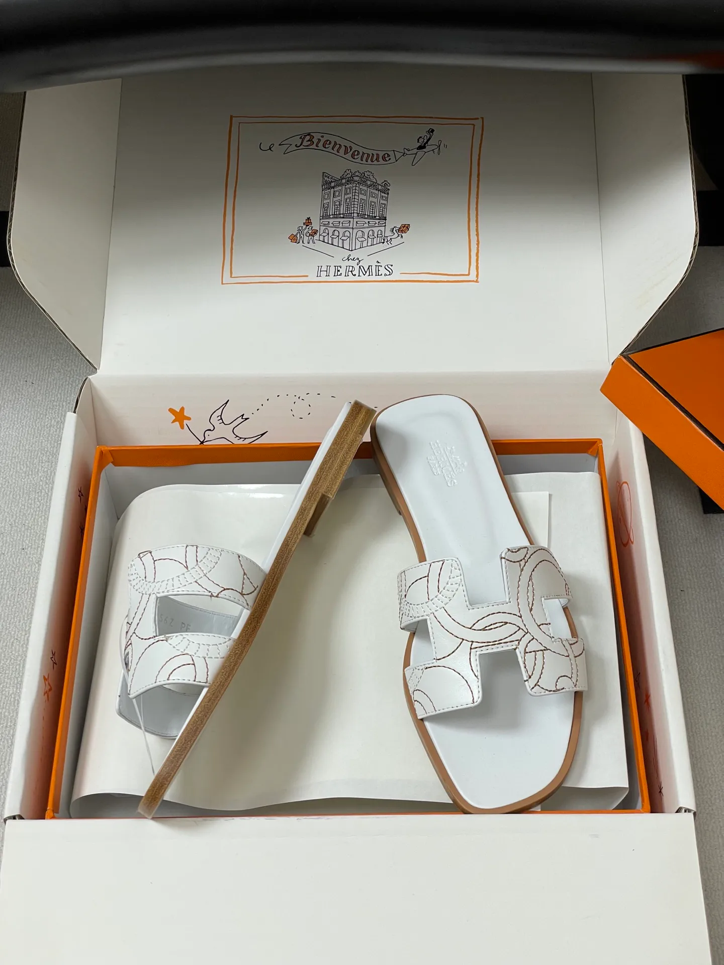 Шлепанцы Женские Hermes 252978