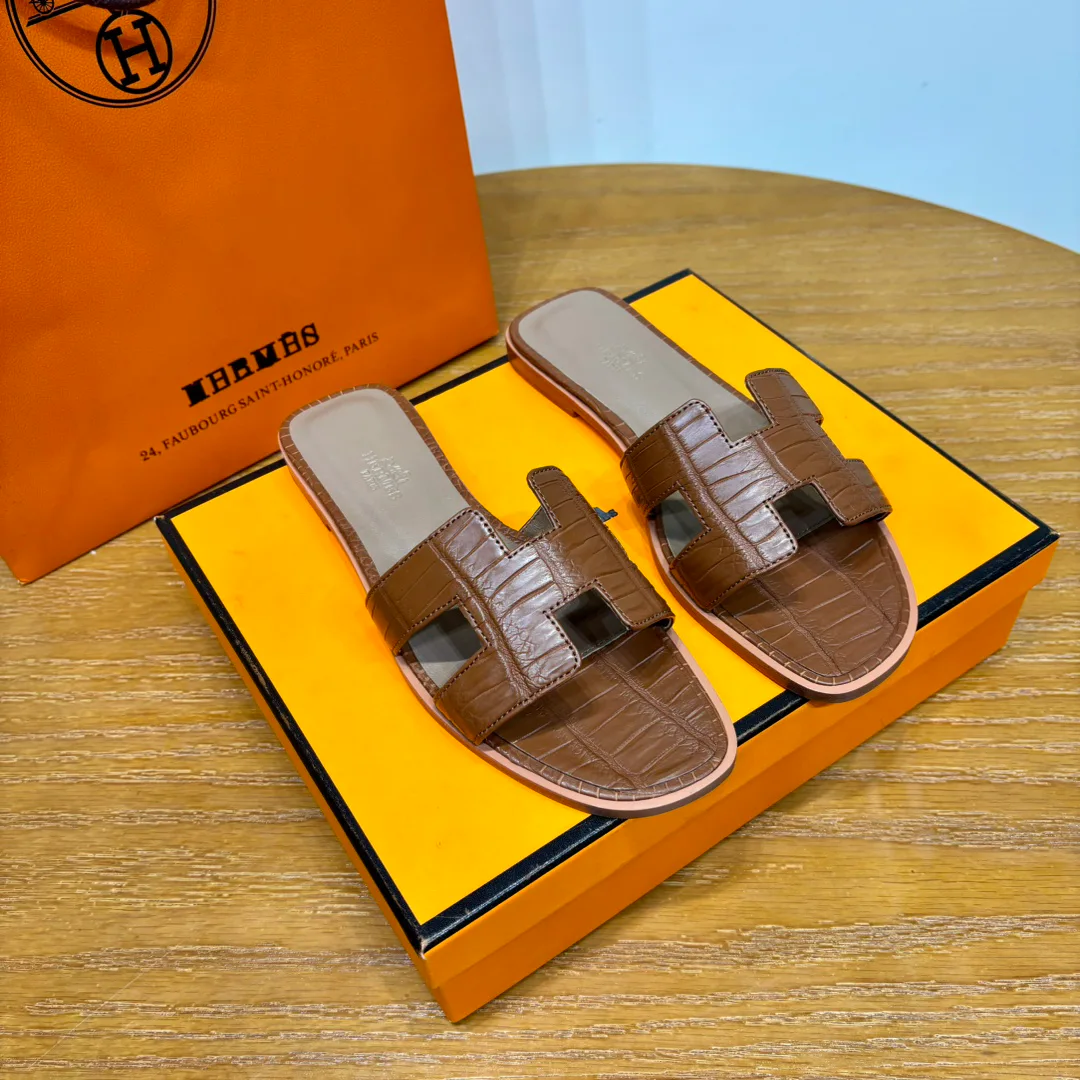 Шлепанцы Женские Hermes 4556174