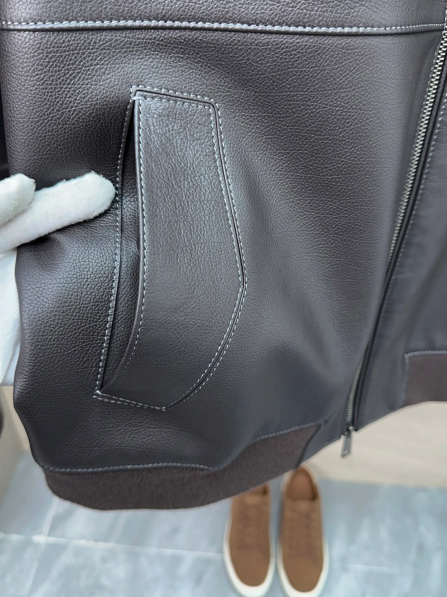 Кожаные Куртки И Дублёнки Мужские Zegna 17869257