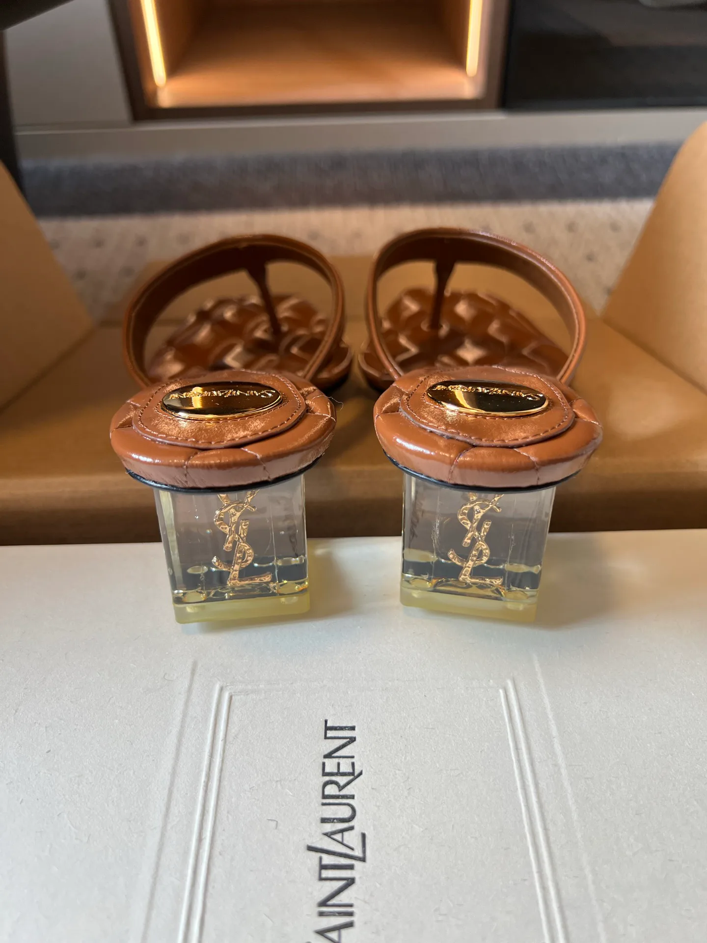Босоножки Женские Saint Laurent 17543032