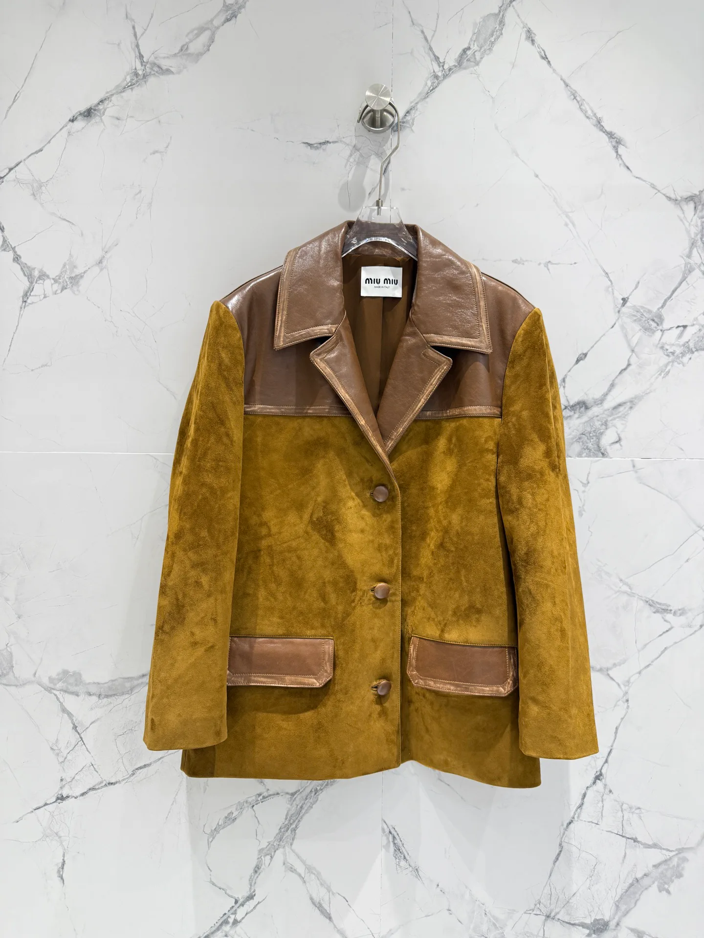 Кожаные Куртки И Дублёнки Женские Miu Miu 12956985