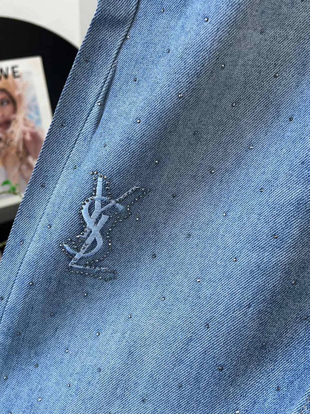 Джинсы Женские Saint Laurent 9858227