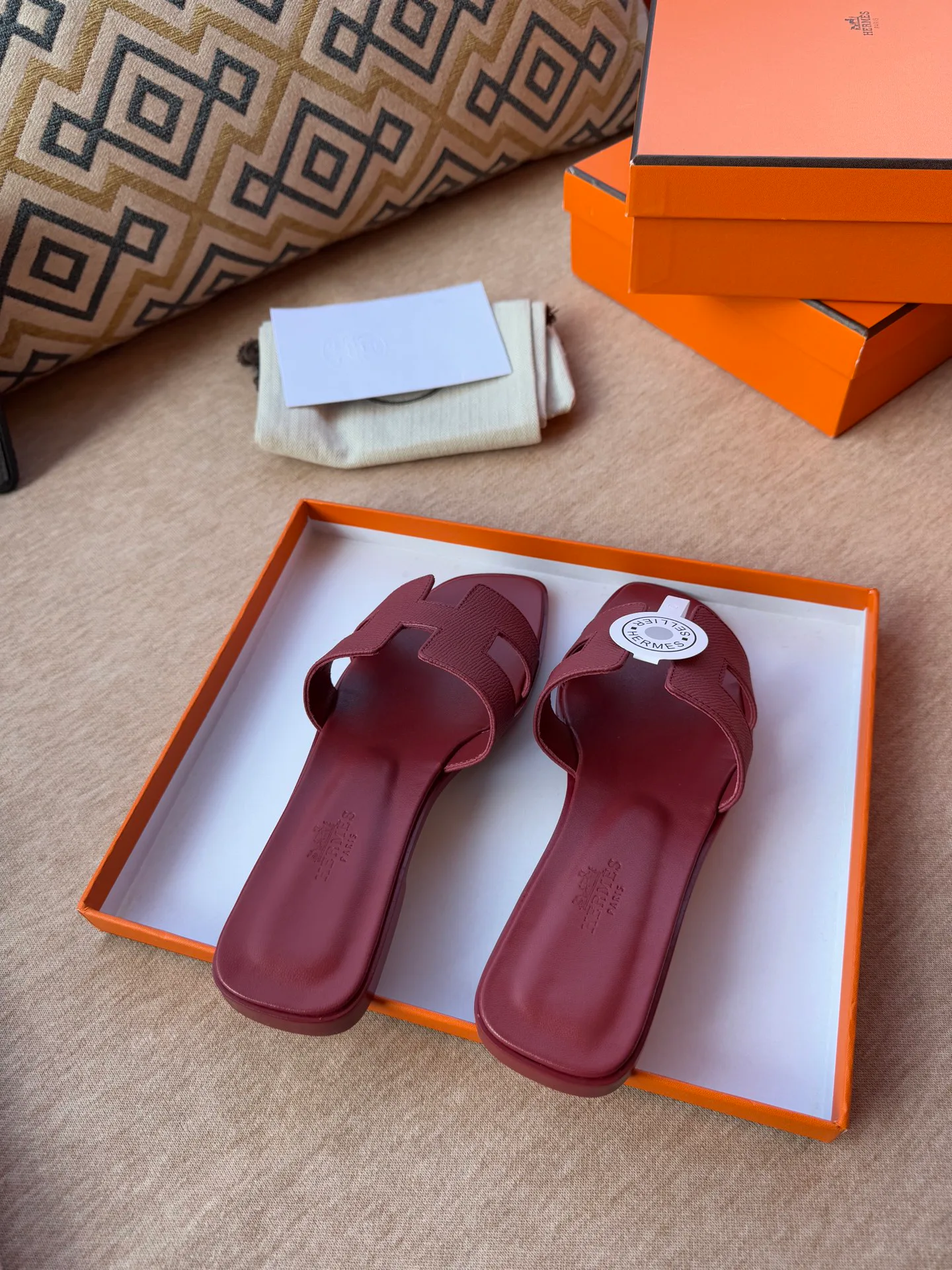 Шлепанцы Женские Hermes 18664