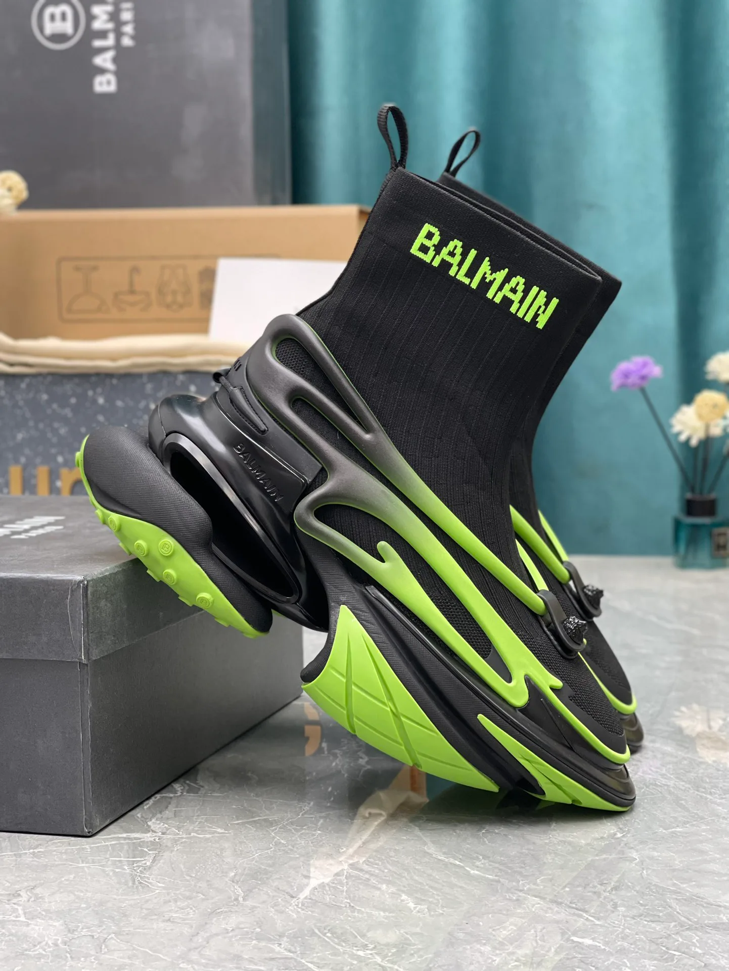 Кроссовки Женские Balmain 4041894