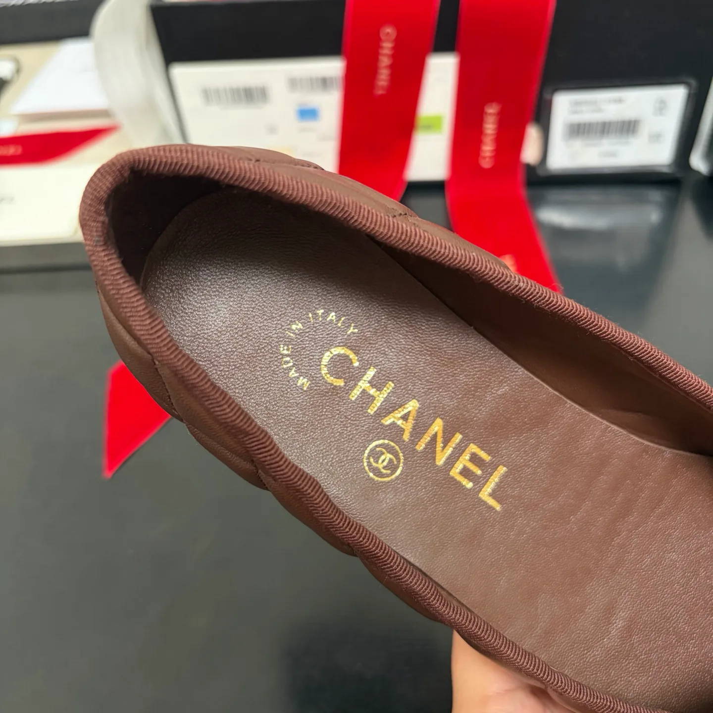 Балетки Женские Chanel 18508878