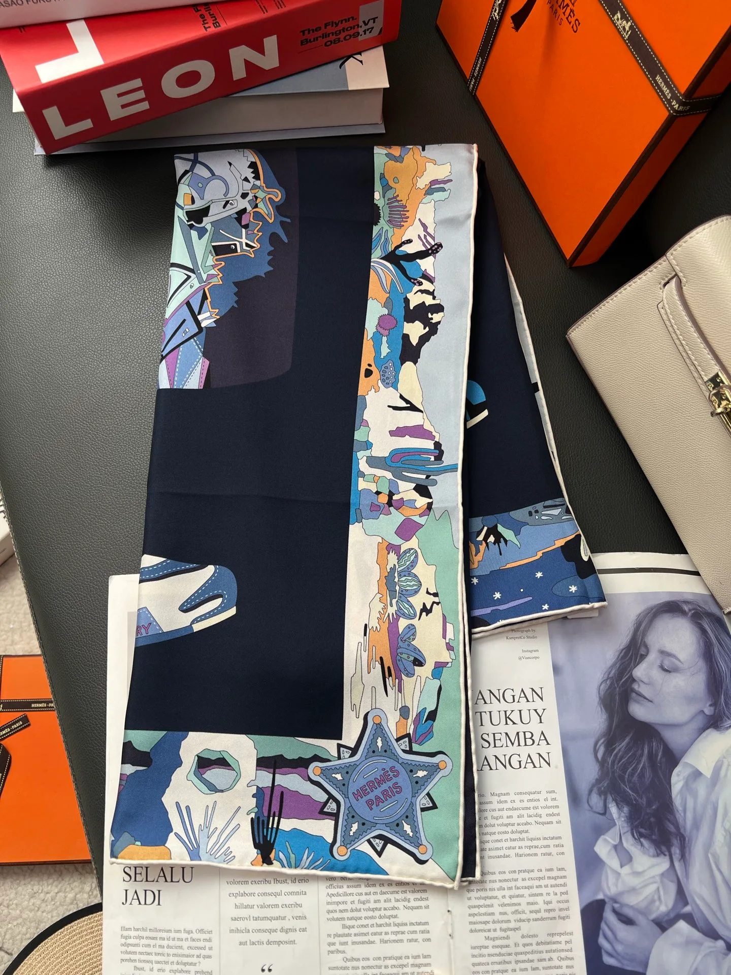 Шарфы Hermes 27658