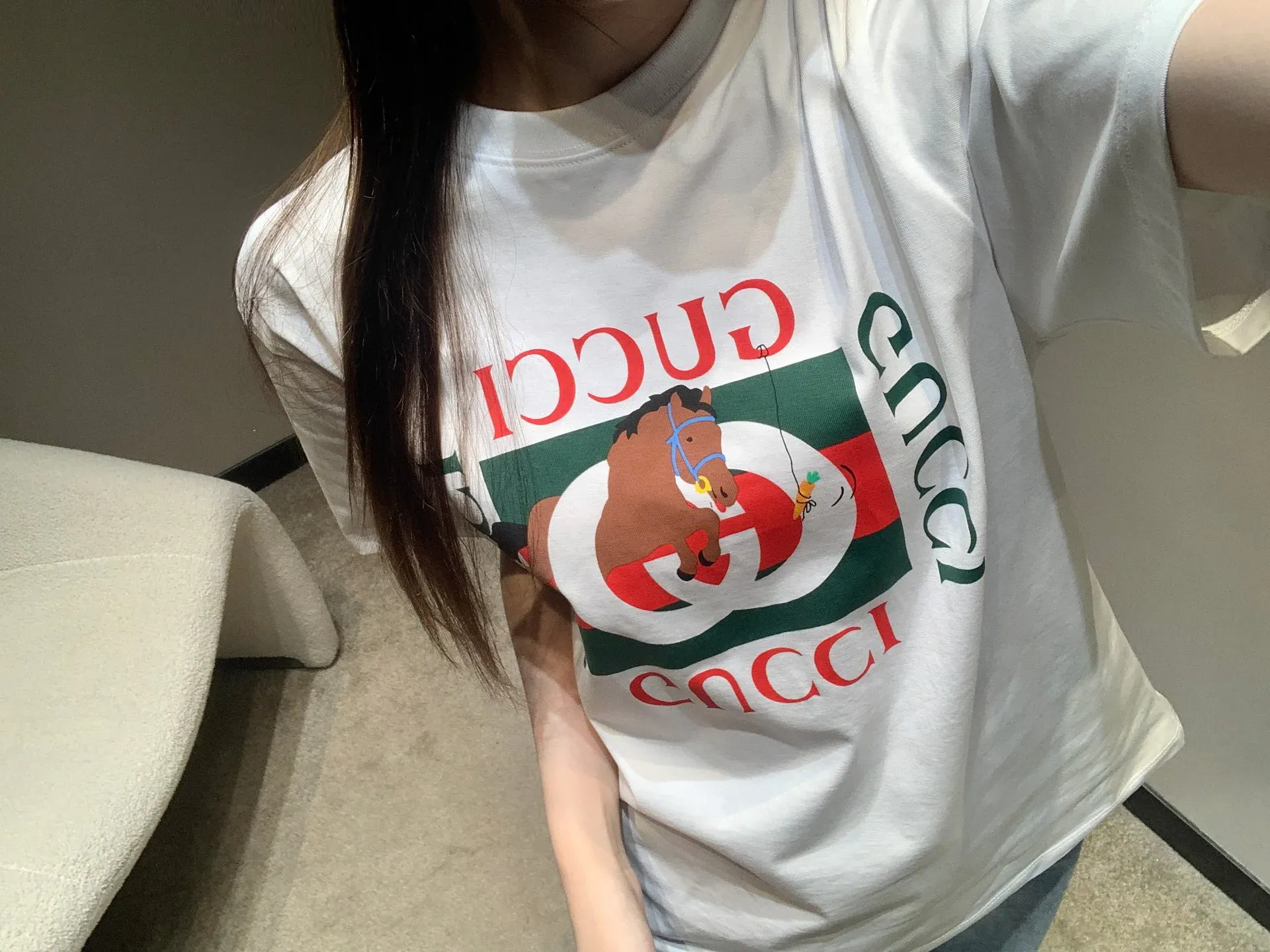 Футболки Женские Gucci 1068240