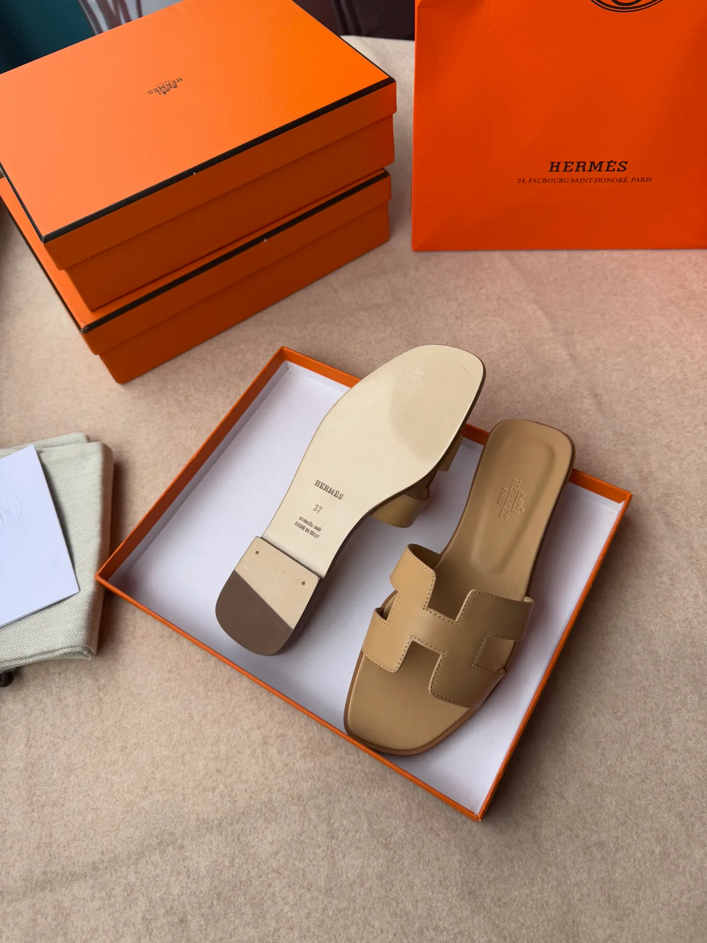 Шлепанцы Женские Hermes 18680
