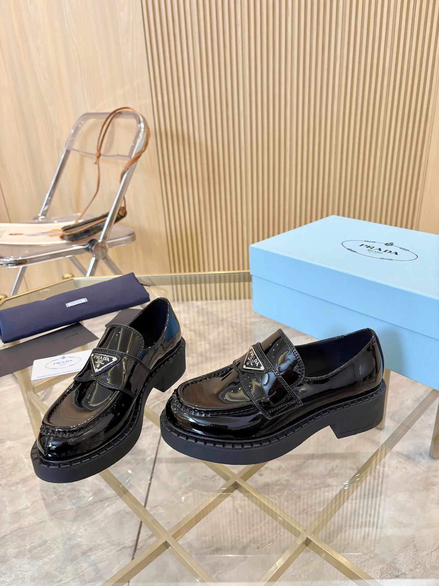 Лоферы И Мокасины Женские Prada 17524791