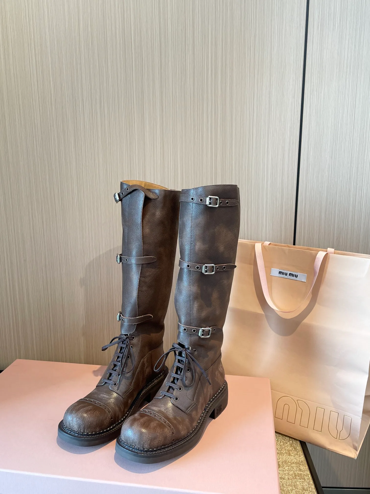 Сапоги Женские Miu Miu 407508